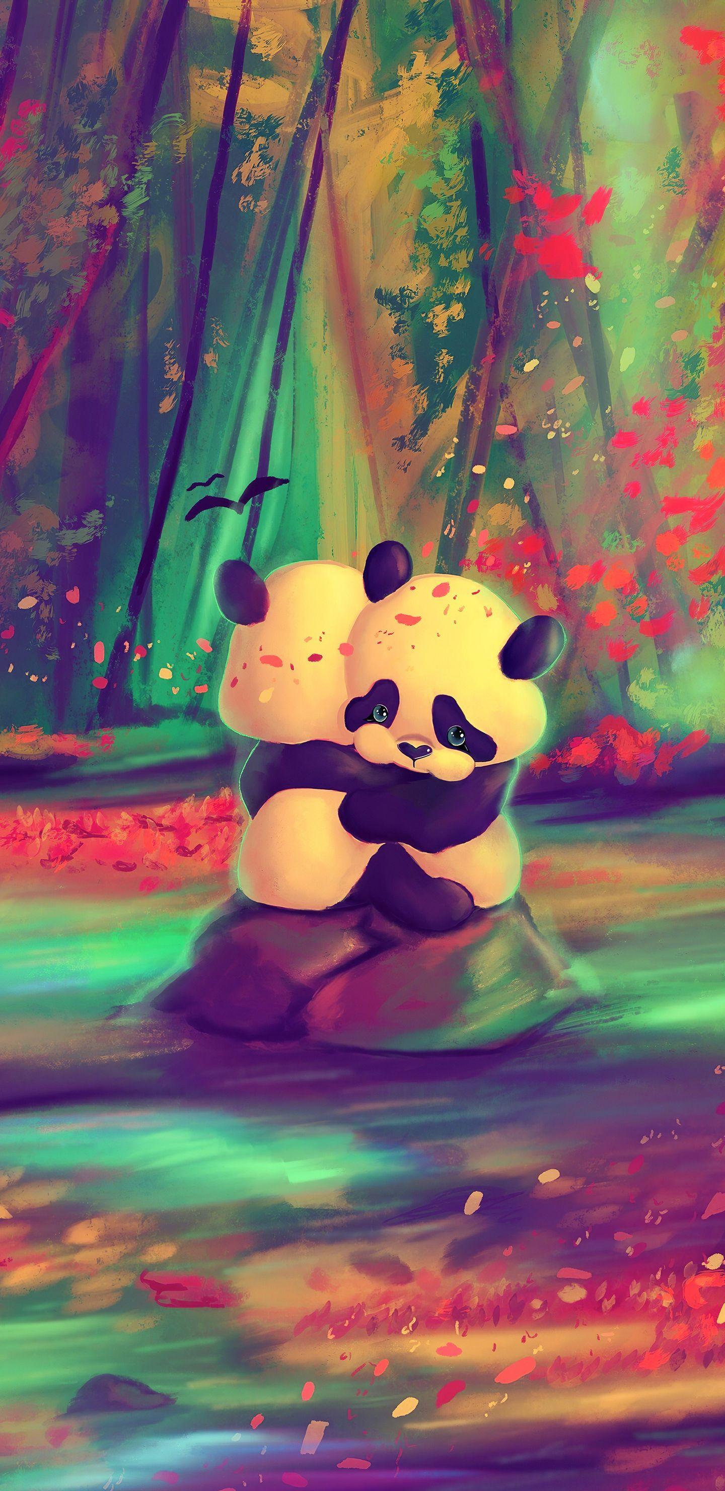 Panda Galaxy Wallpapers Top Free Panda Galaxy Backgrounds