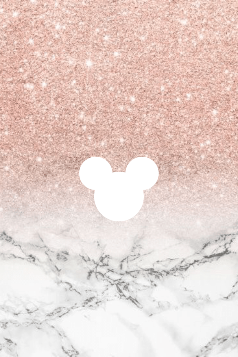 800x1200 Rose Gold Minnie Mouse