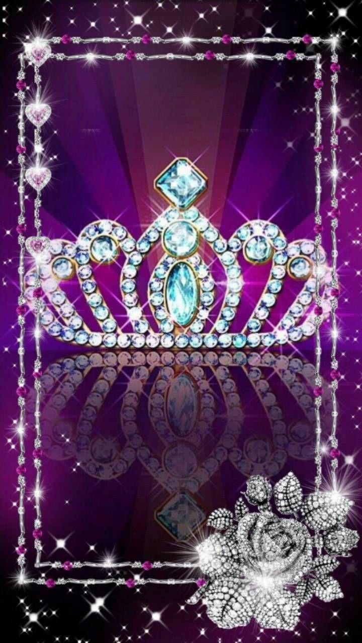 720x1280 Download pink crown jewels Wallpaper by kaeira now. Browse millions of popular j. Bling wallpaper, Flower phone wallpaper, Sparkle wallpaper