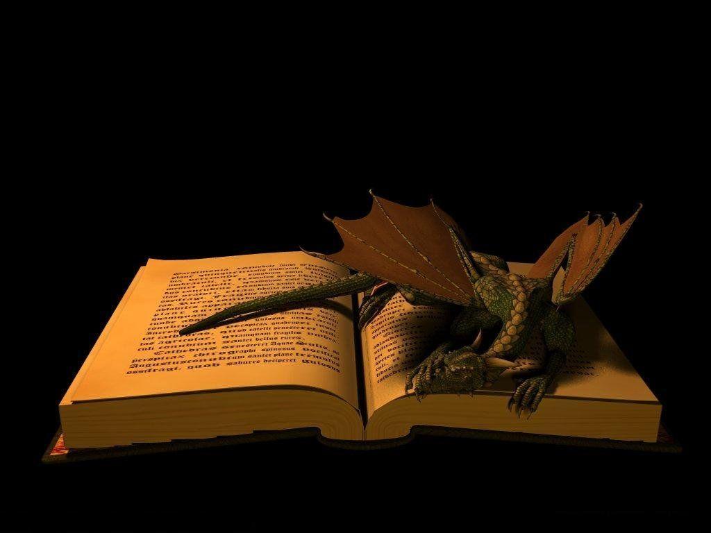 Book Dragon Wallpapers Top Free Book Dragon Backgrounds WallpaperAccess