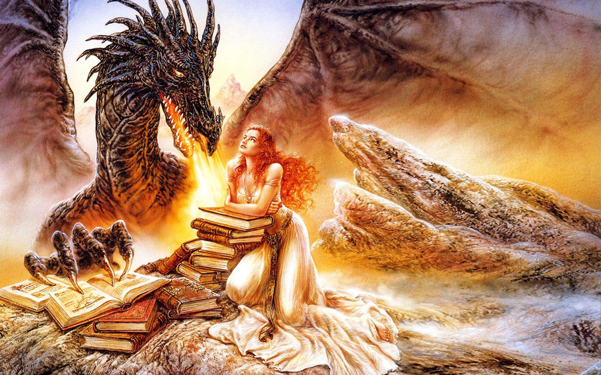 1920x1200 Wallpaper Dragon And Phoenix Love