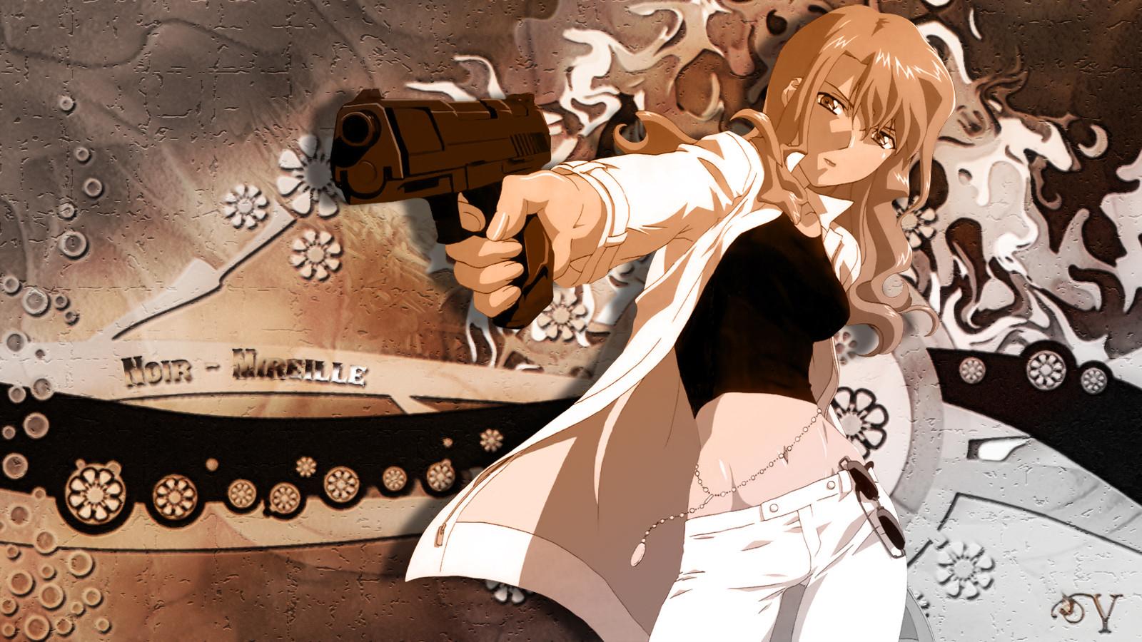 1600x900 Desktop Wallpaper Noir Anime