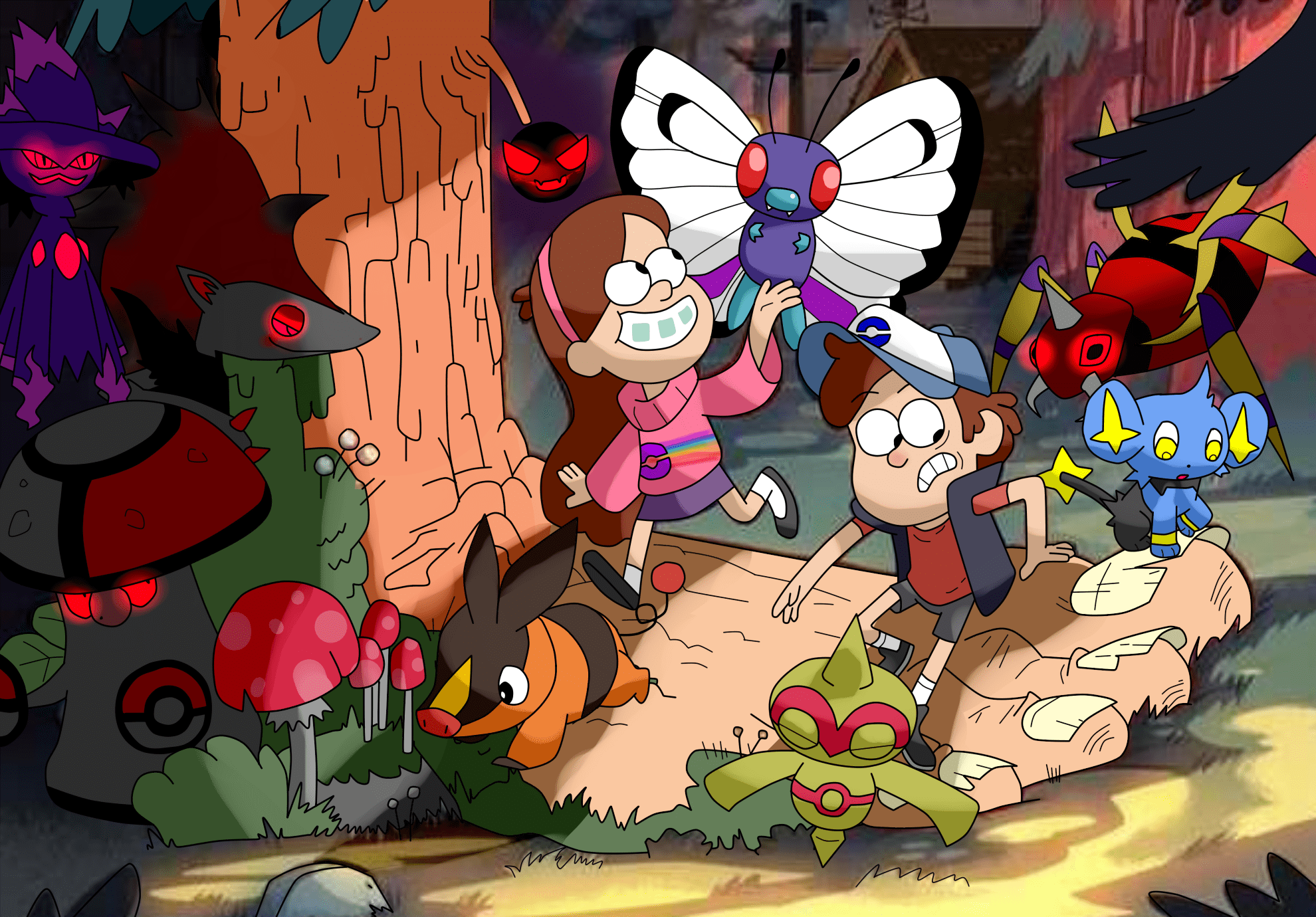 1980x1380 Gravity Falls Wallpaper 1080P .