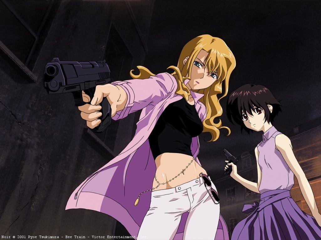 1024x768 mireille bouquet noir yuumura kirika. konachan.com.com Anime Wallpaper