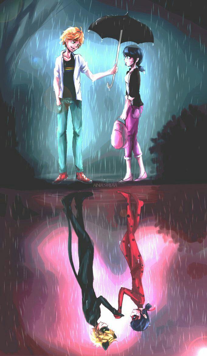 681x1173 Ladybug And Chat Noir Anime Wallpaper