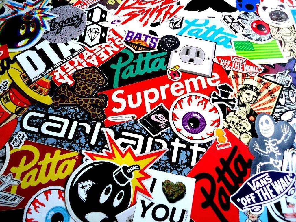 1024x768 Supreme Dope PC Wallpaper