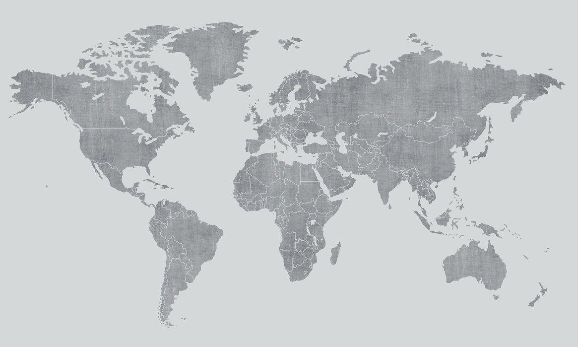 Grey World Map Wallpapers Top Free Grey World Map Backgrounds