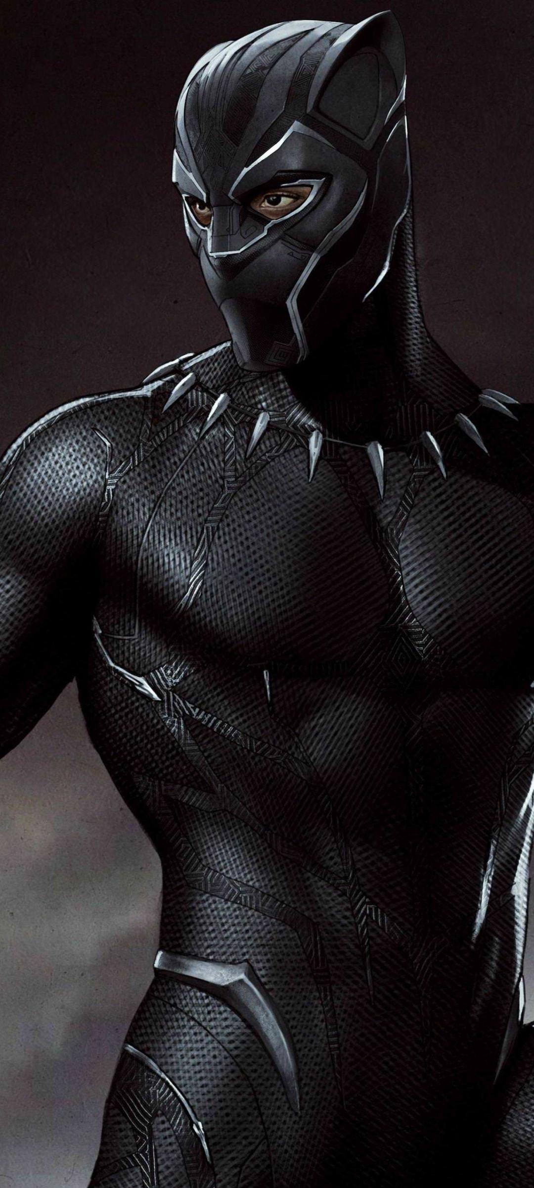 1080x2400 Marvel Black Panther Artwork 1080x2400 Resolution Wallpaper, HD Movies 4K Wallpaper, Image, Photo and Background