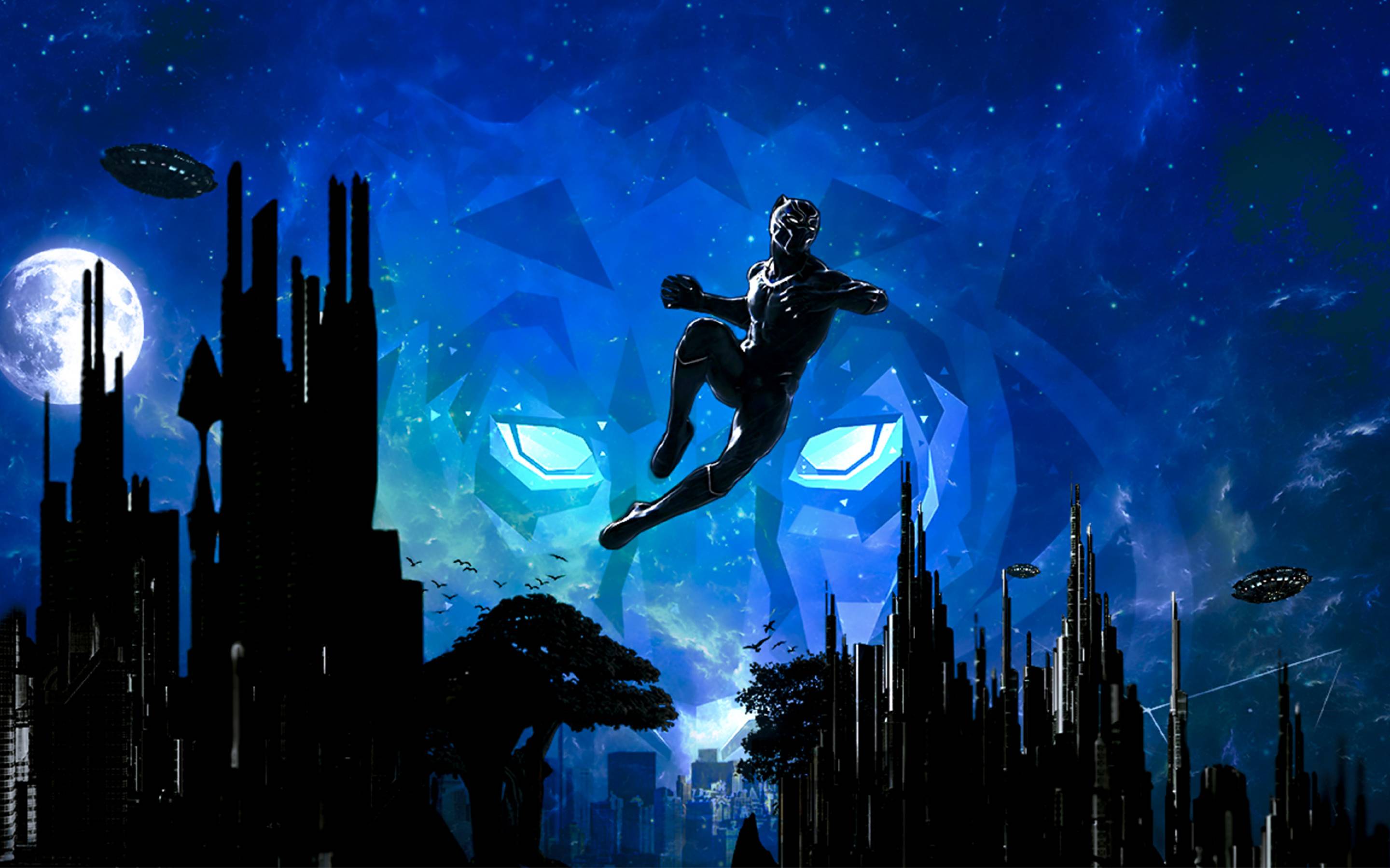 2880x1800 Marvel Black Panther Artwork 2018 Macbook Pro Retina Wallpaper, HD Movies 4K Wallpaper, Image, Photo and Background