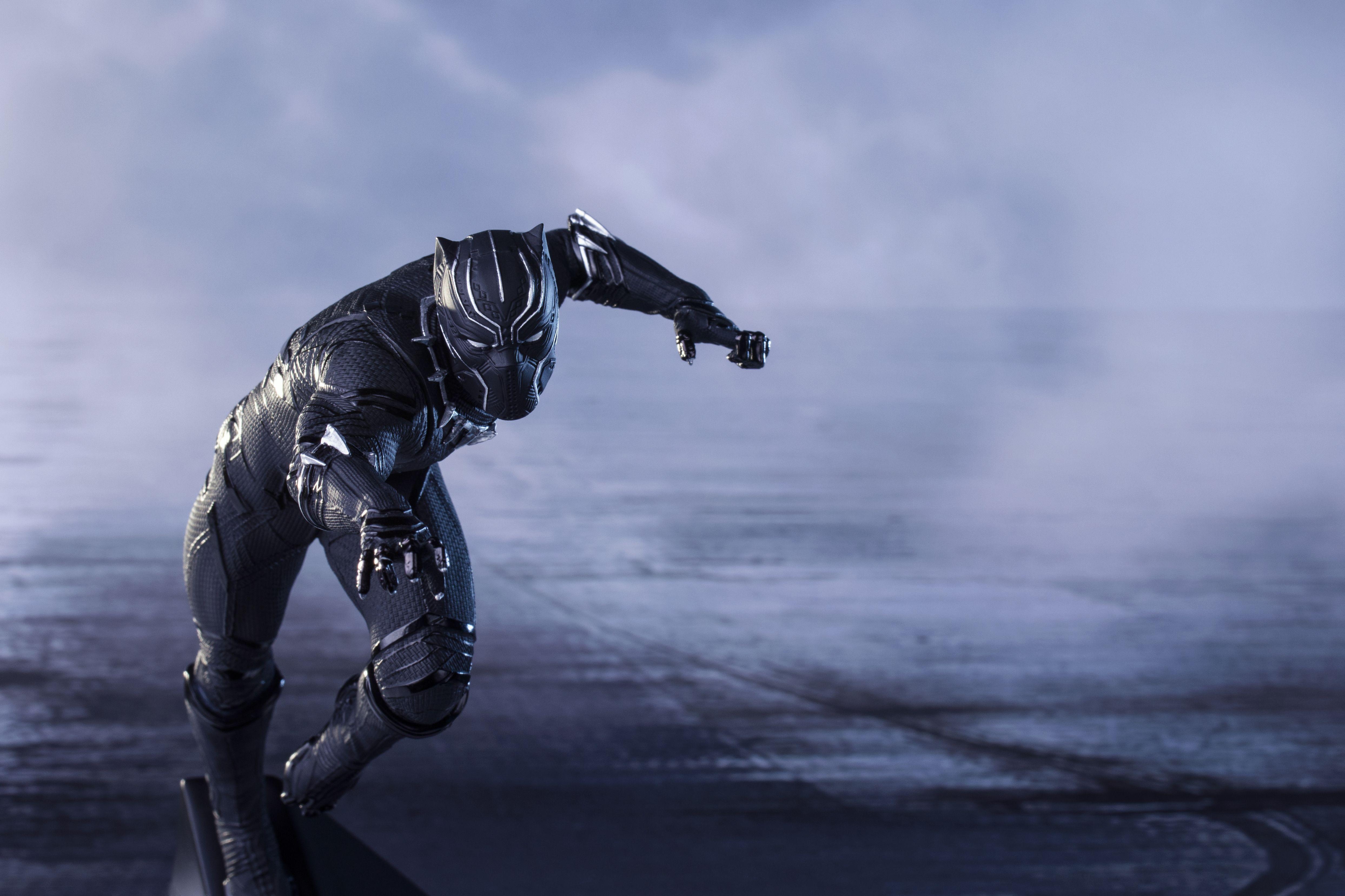 4974x3316 Black Panther 4K Wallpaper, Marvel Superheroes, Graphics CGI