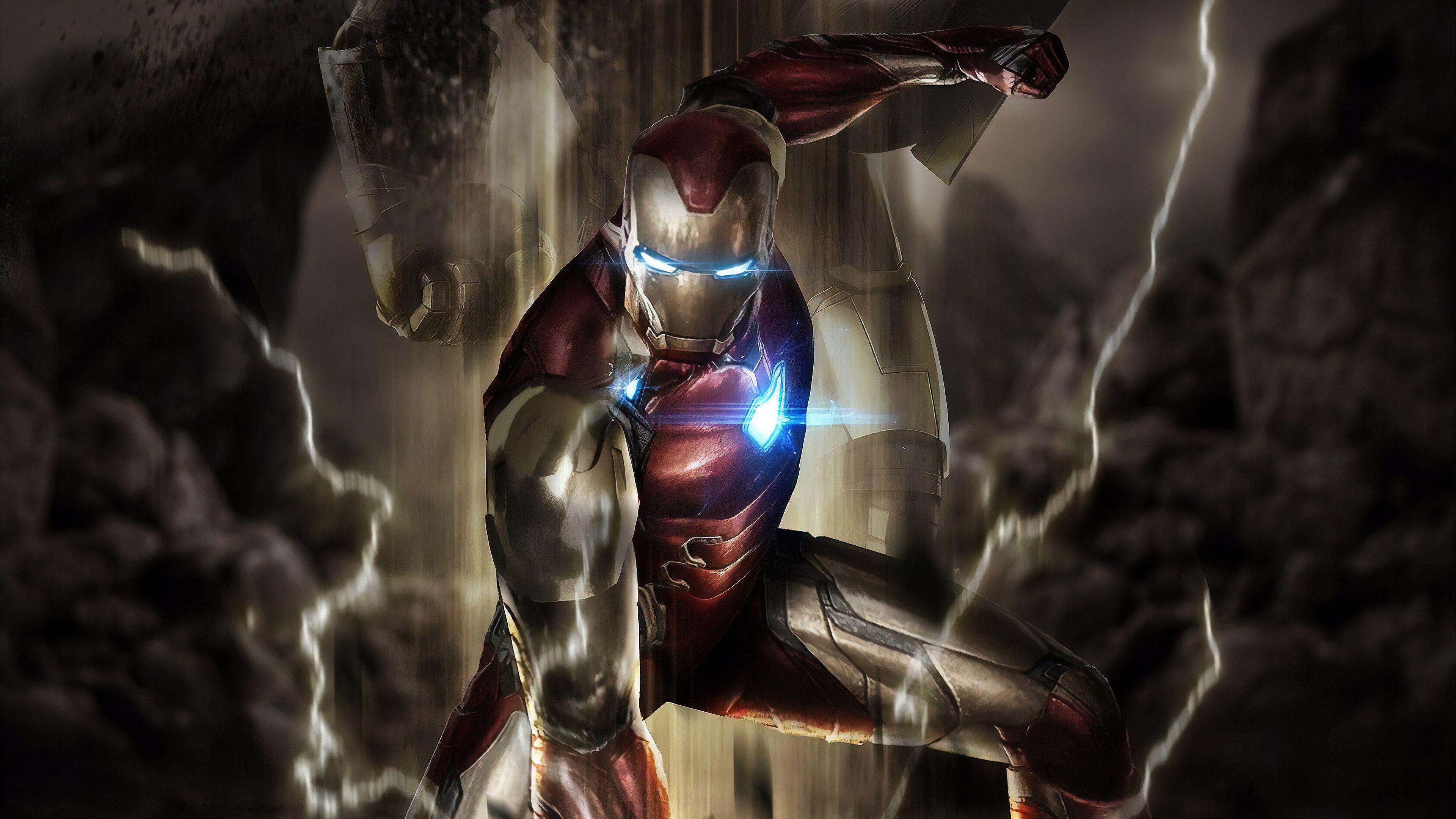 Avengers Endgame Iron Man Wallpapers Top Free Avengers Endgame Iron Man Backgrounds Wallpaperaccess