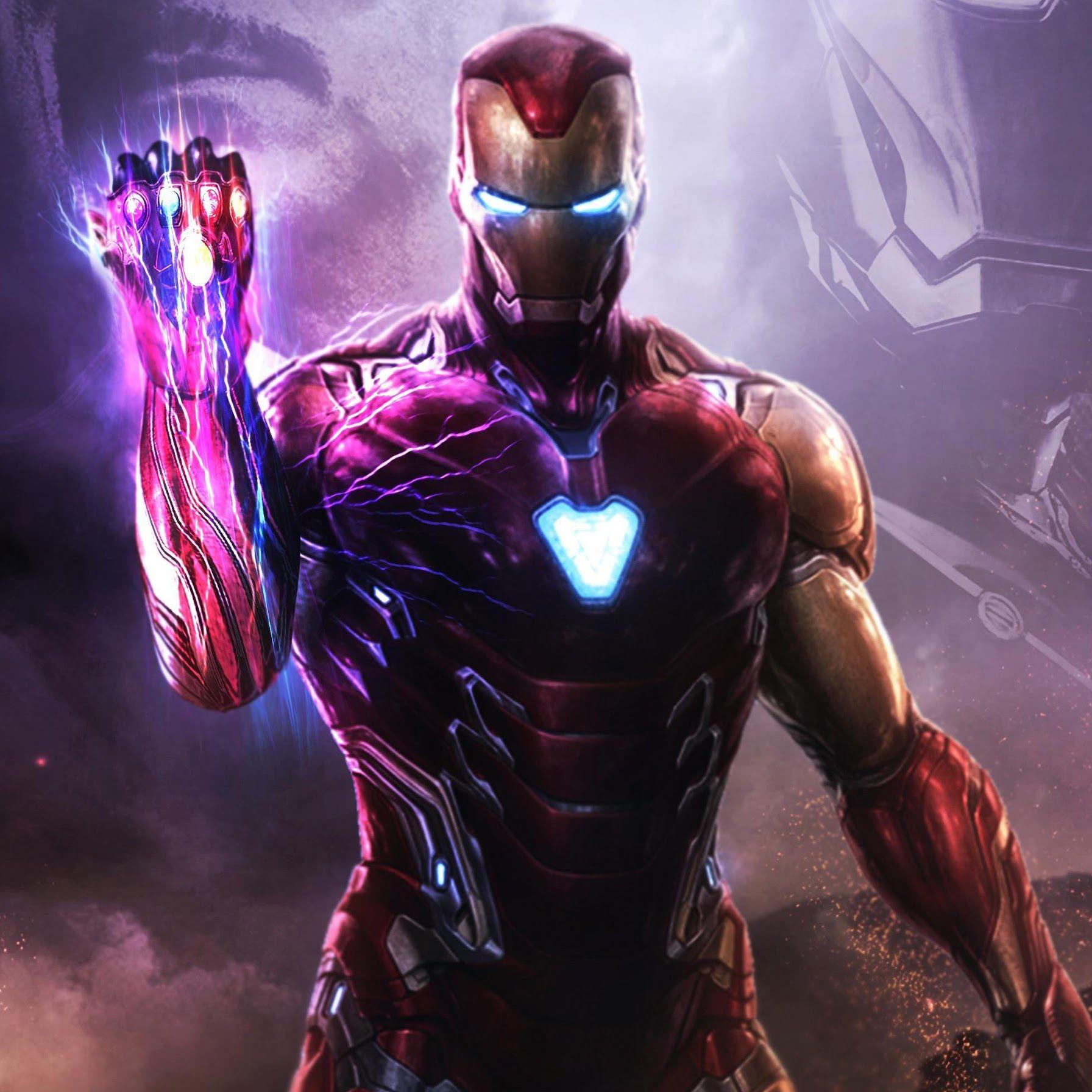 1792x1792 Avengers Endgame Iron Man .