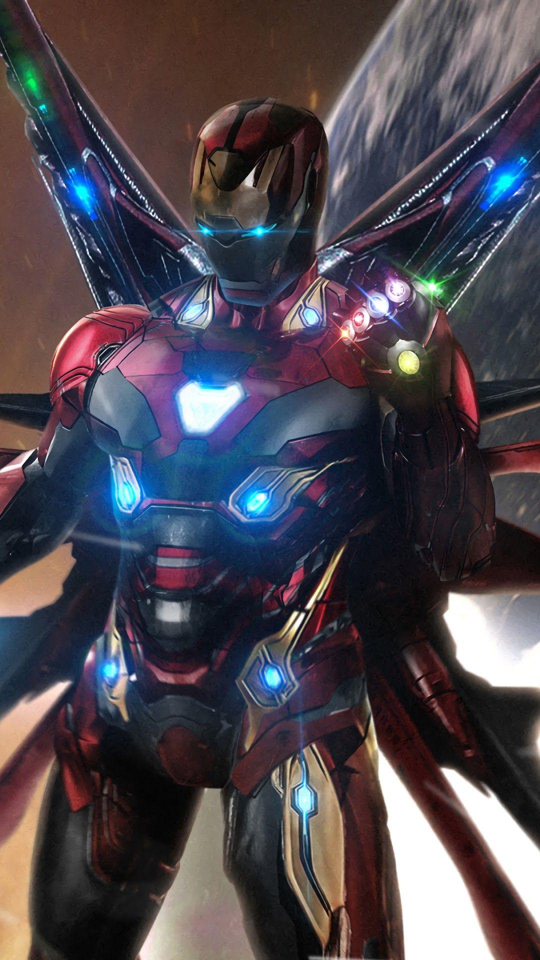 1080x1920 Iron Man, Infinity Stones, Avengers Endgame, 4K phone HD Wallpaper, Image, Background, Photo and Picture. Mocah HD Wallpaper