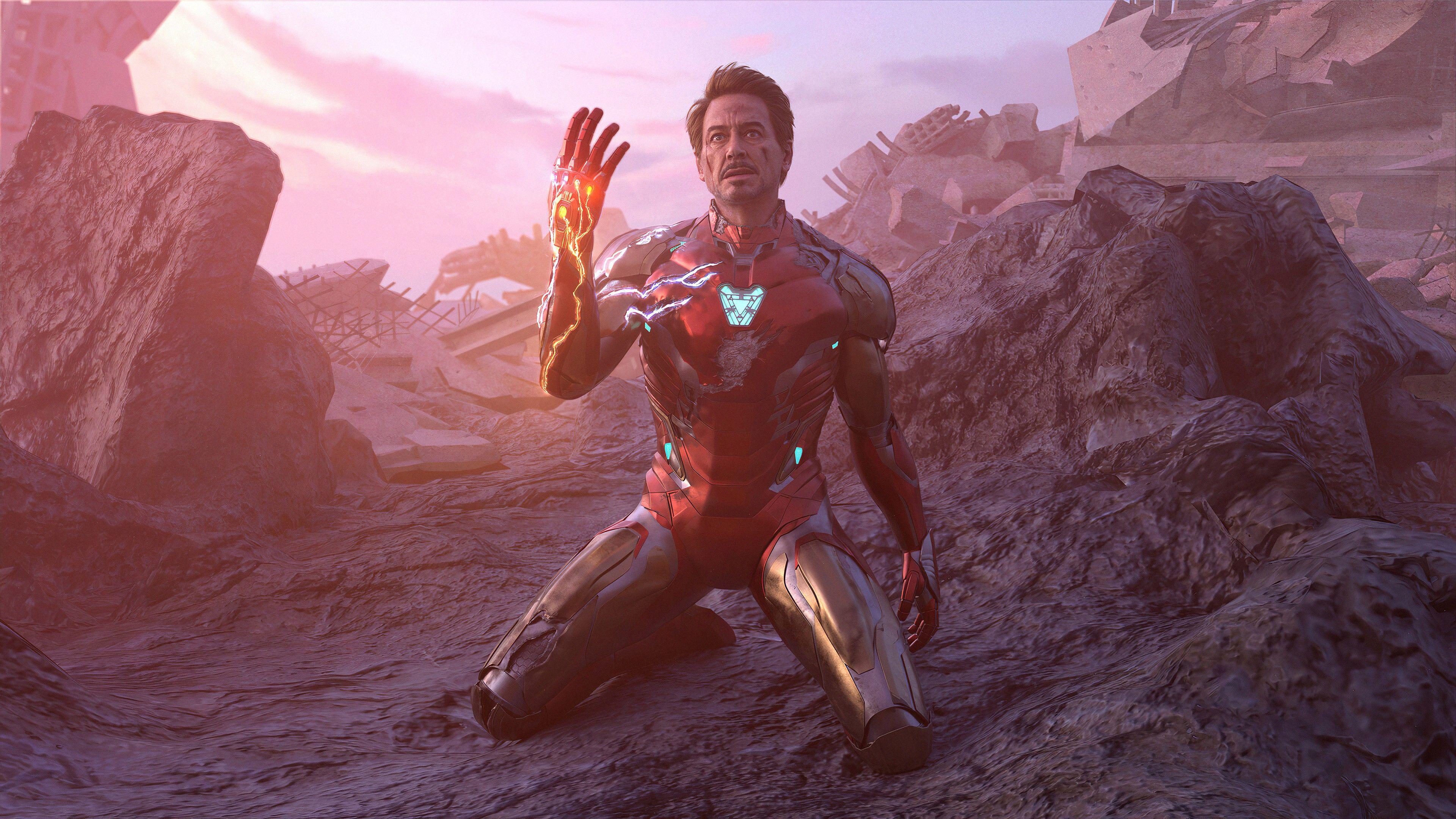 3840x2160 Iron Man Avenger 4K HD Avengers Endgame Wallpaper