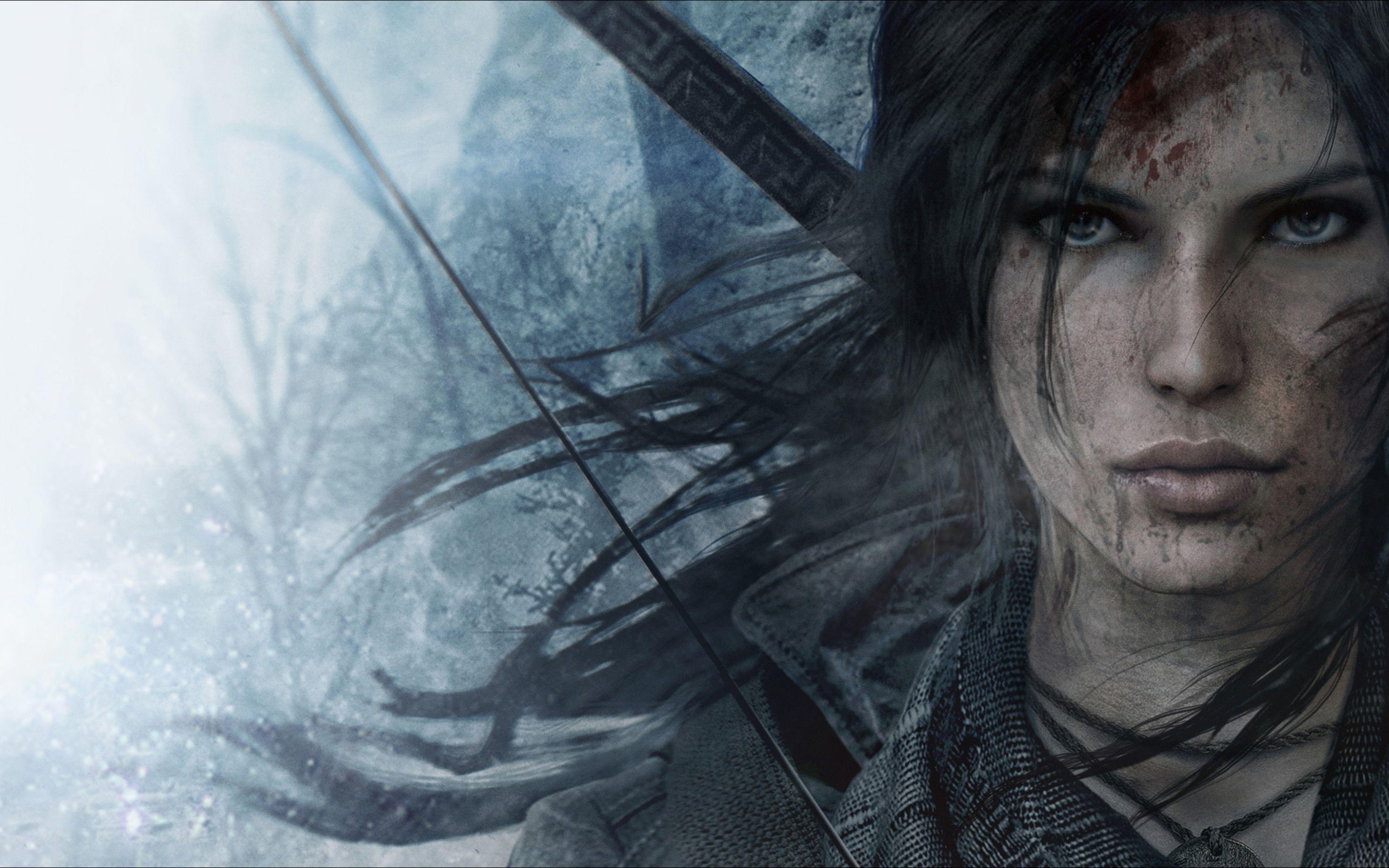 3840x2400 Lara Croft HD Wallpaper
