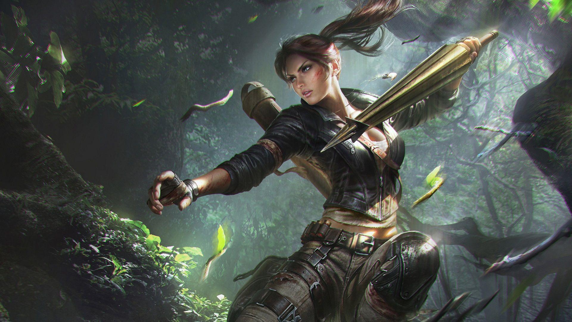 Lara Croft Desktop Wallpapers Top Free Lara Croft Desktop Backgrounds Wallpaperaccess