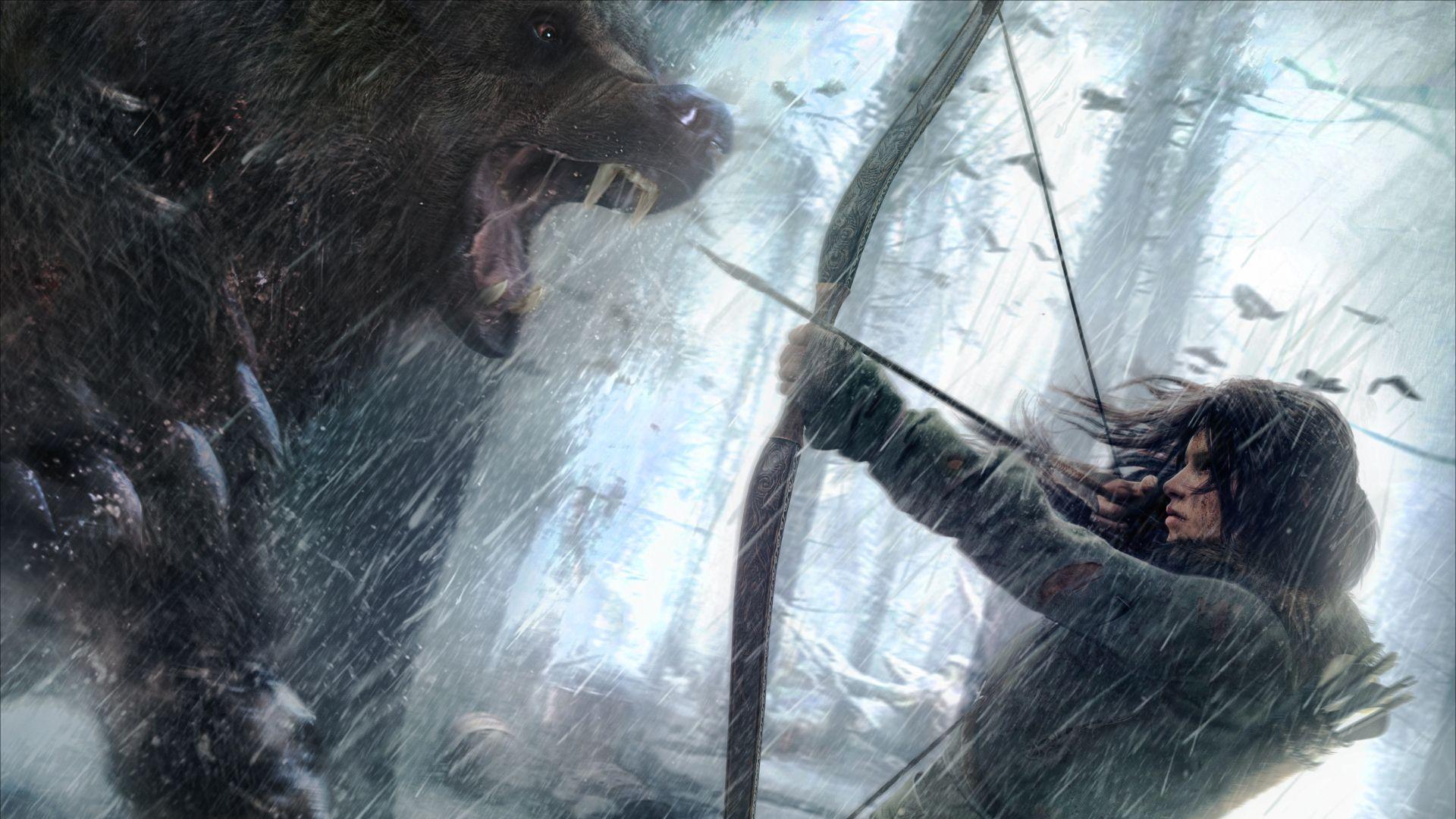 1920x1080 Lara Croft, Rise of the Tomb Raider, Tomb Raider HD Wallpaper & Background • 31045 • Wallur