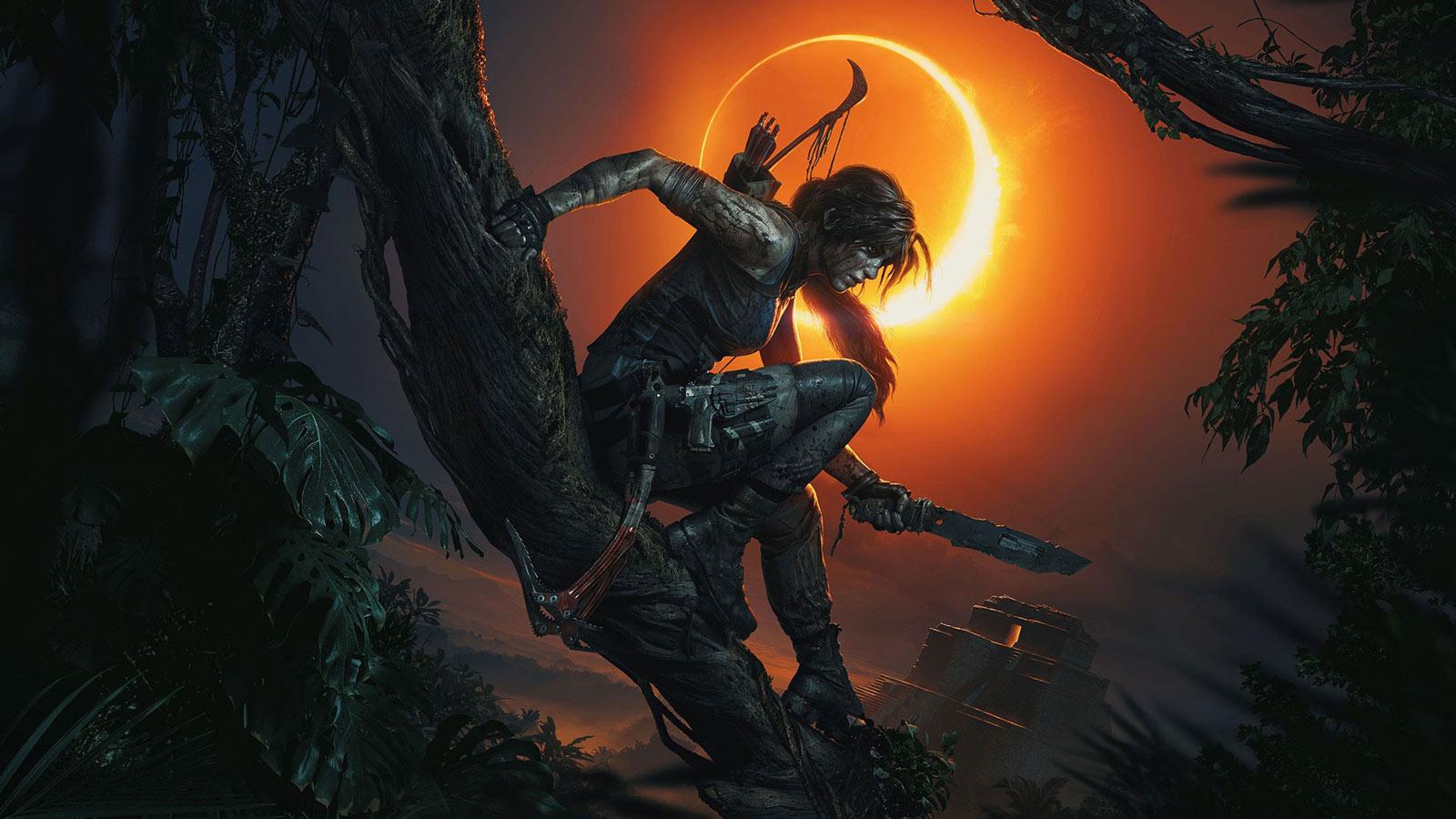 1600x900 Shadow of the Tomb Raider Lara Croft Game Wallpaper