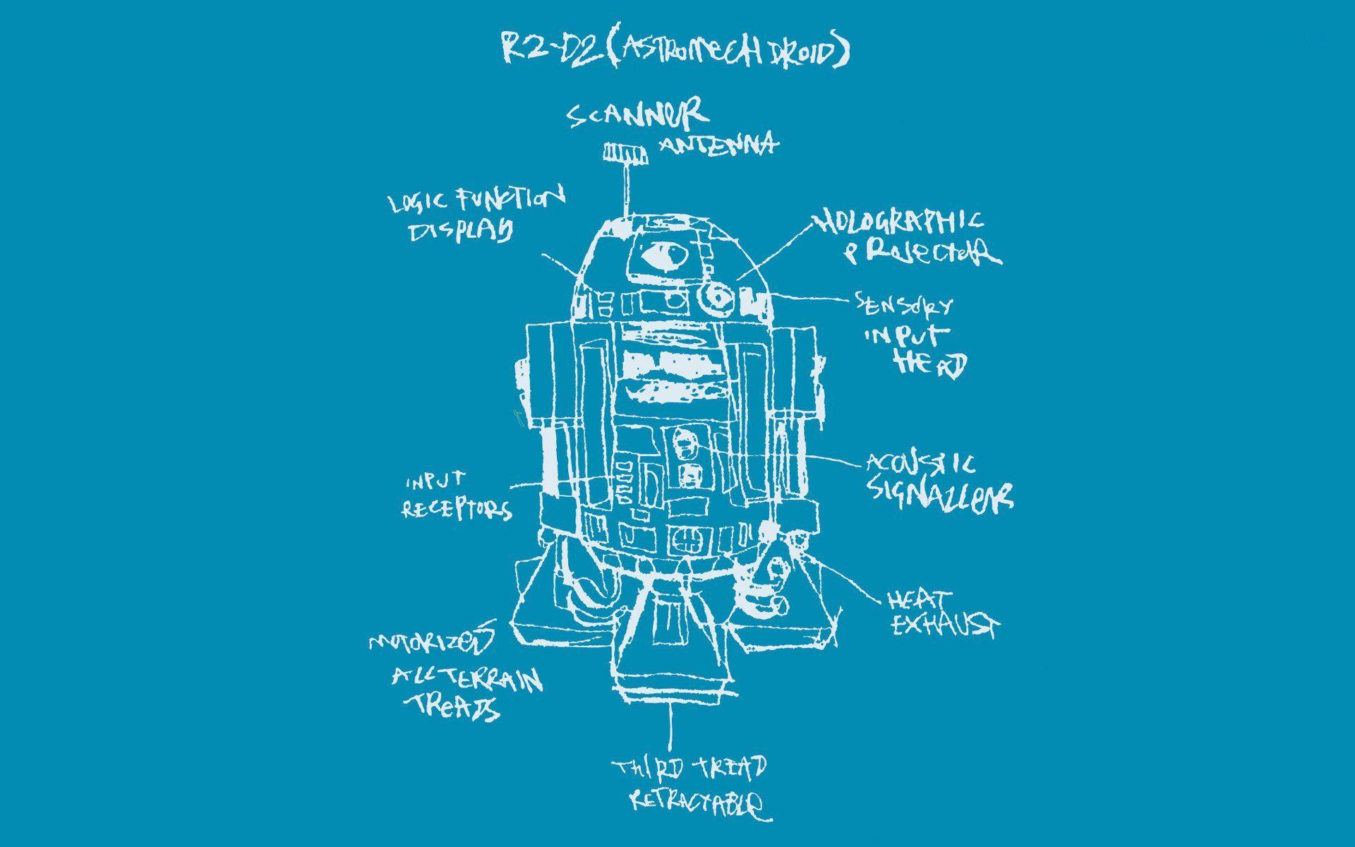 1920x1200 High Resolution Star Wars Blueprint Wallpaper
