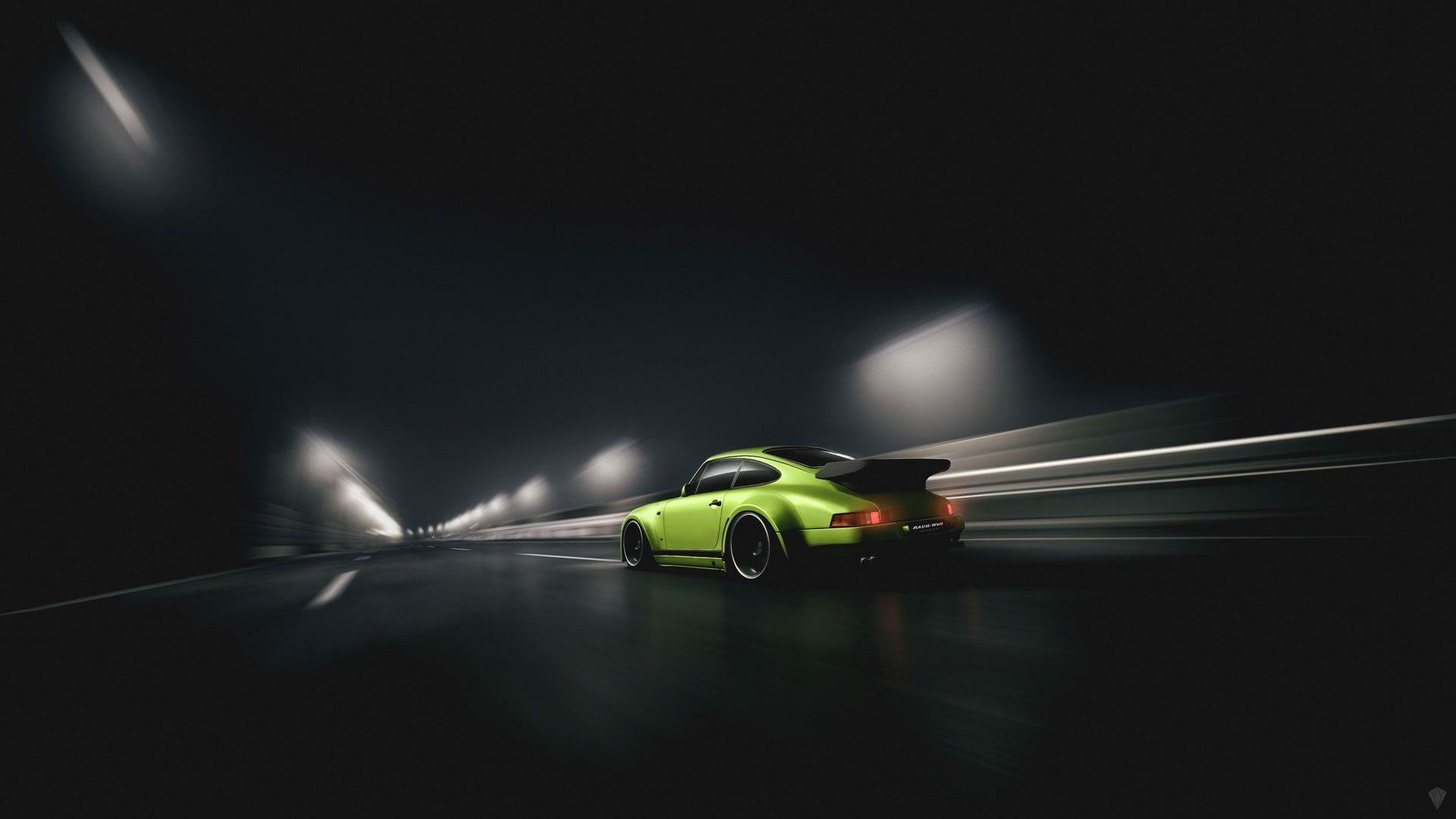 1920x1080 Wallpaper Dark, Car, Porsche, Vehicle, Rwb Porsche 930 • Wallpaper For You HD Wallpaper For Desktop & Mobile