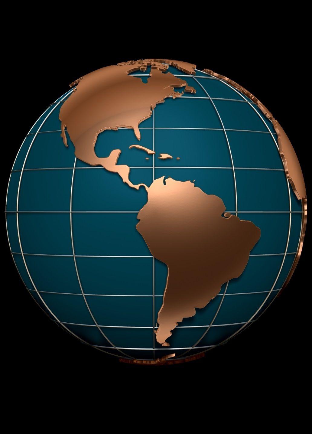 1032x1435 Earth Globe Wire 3D Model. Wallpaper earth, Earth globe, Abstract iphone wallpaper