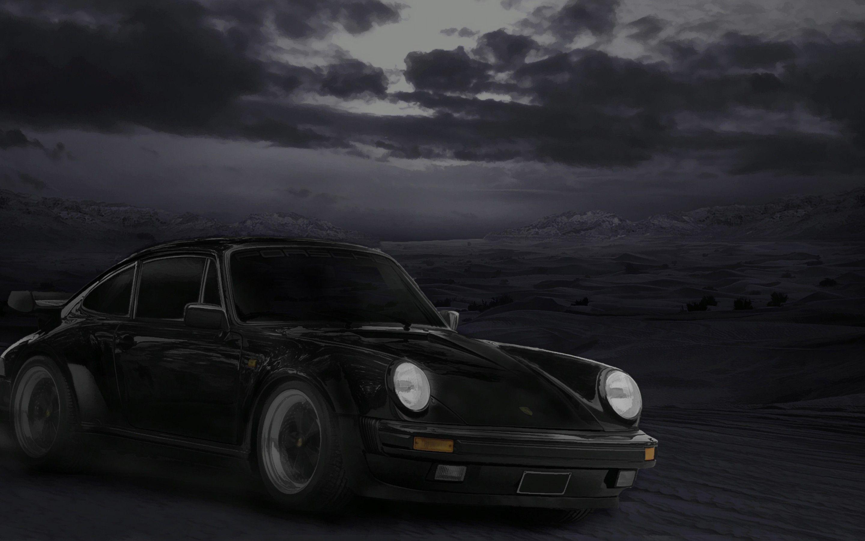 2880x1800 Black Porsche Car HD Wallpaper Wallpaper Site