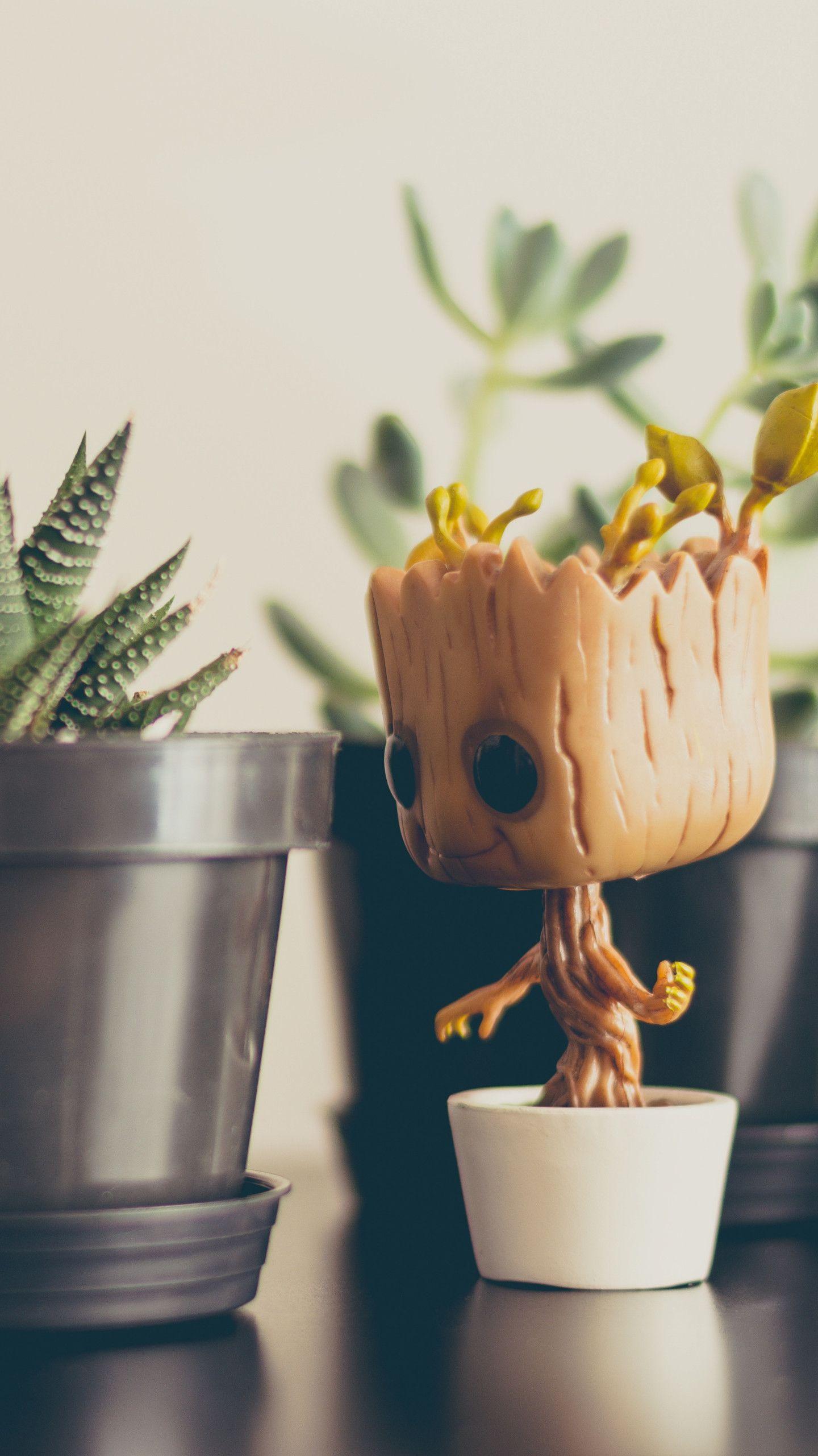 1440x2560 Baby Groot Cute HD Wallpaper. Ilmu Pengetahuan 7