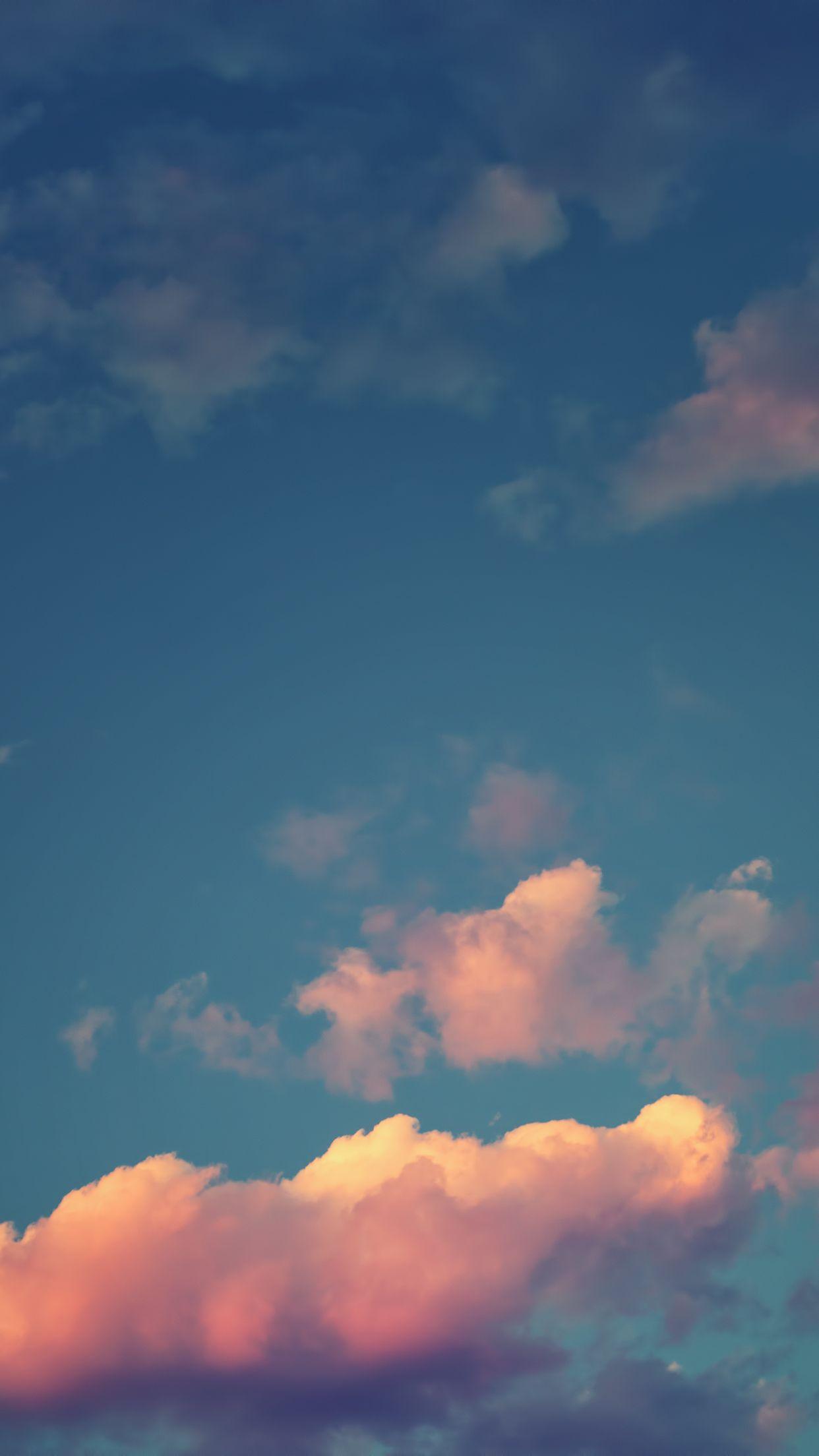 1242x2208 Sunset and clouds wallpaper for iPhone 6 and iPhone 6 Plus