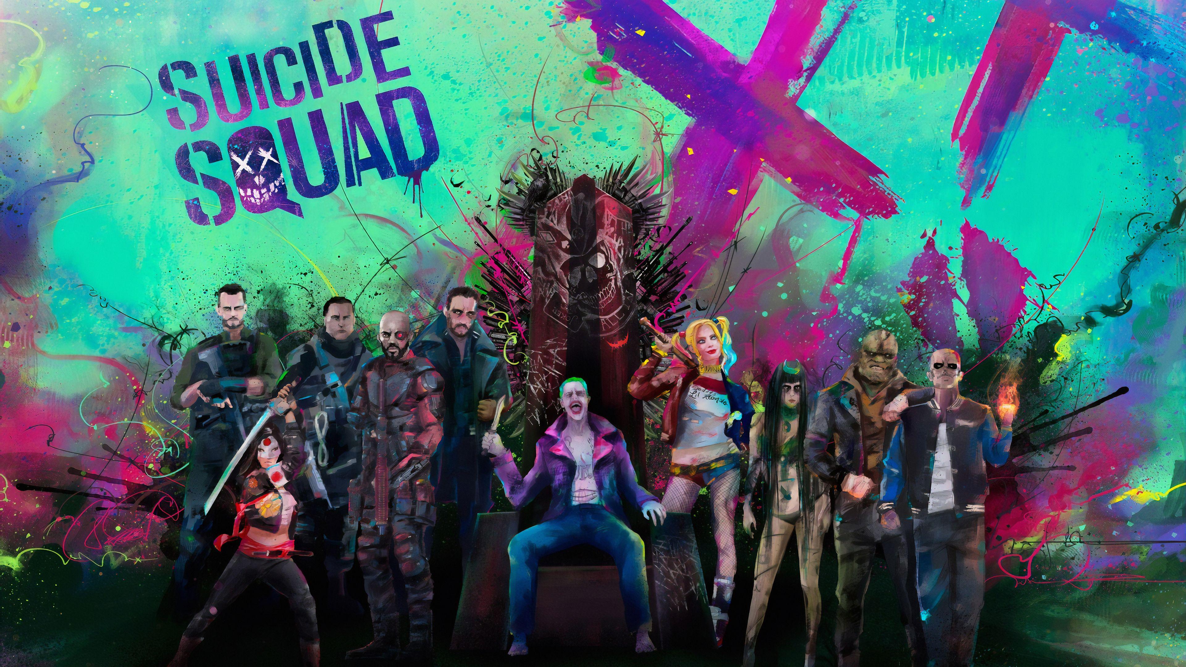 3840x2160 Wallpaper 4k Suicide Squad Worst Superheroes Ever 4k Wallpaper, Artwork Wallpaper, Hd Wallpaper, Suicide Squad Wallpaper, Superheroes Wallpaper