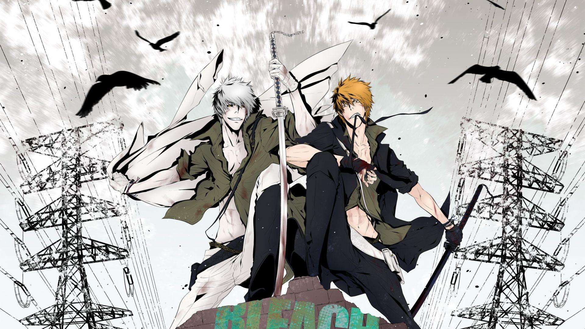 1920x1080 Desktop Wallpaper Ichigo Kurosaki, Hollow Ichigo, Zangetsu, Zanpakutō Spirit, Bleach, Anime, HD Image, Picture, Background, Dkqig2