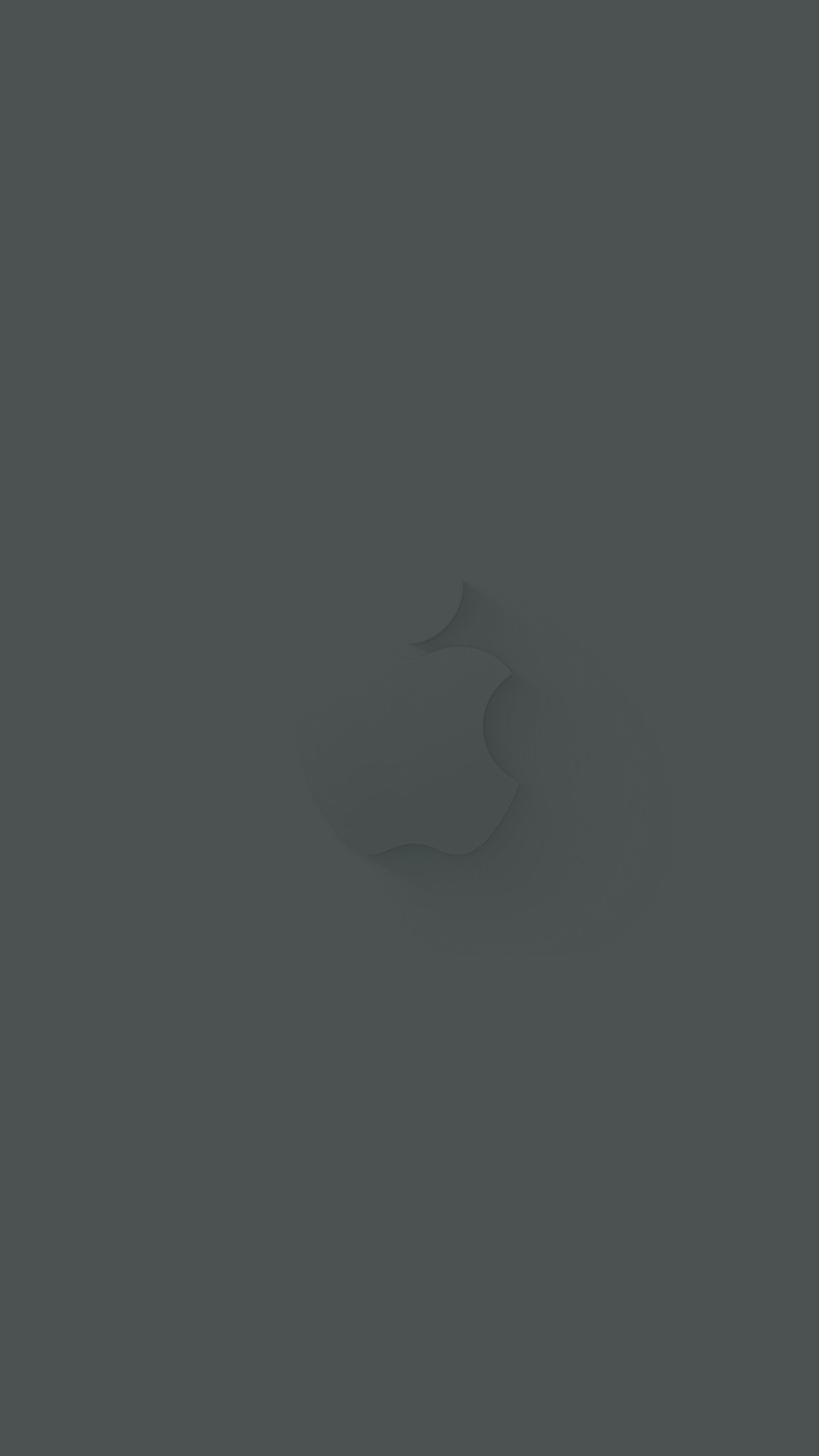 1242x2208 Solid Gray Wallpaper on ZenWallpaper