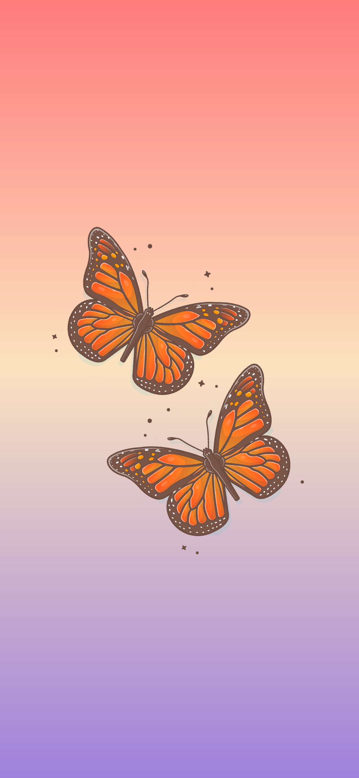 1205x2609 Butterfly iphone wallpaper. iPhone wallpaper, Cool background wallpaper, Wallpaper