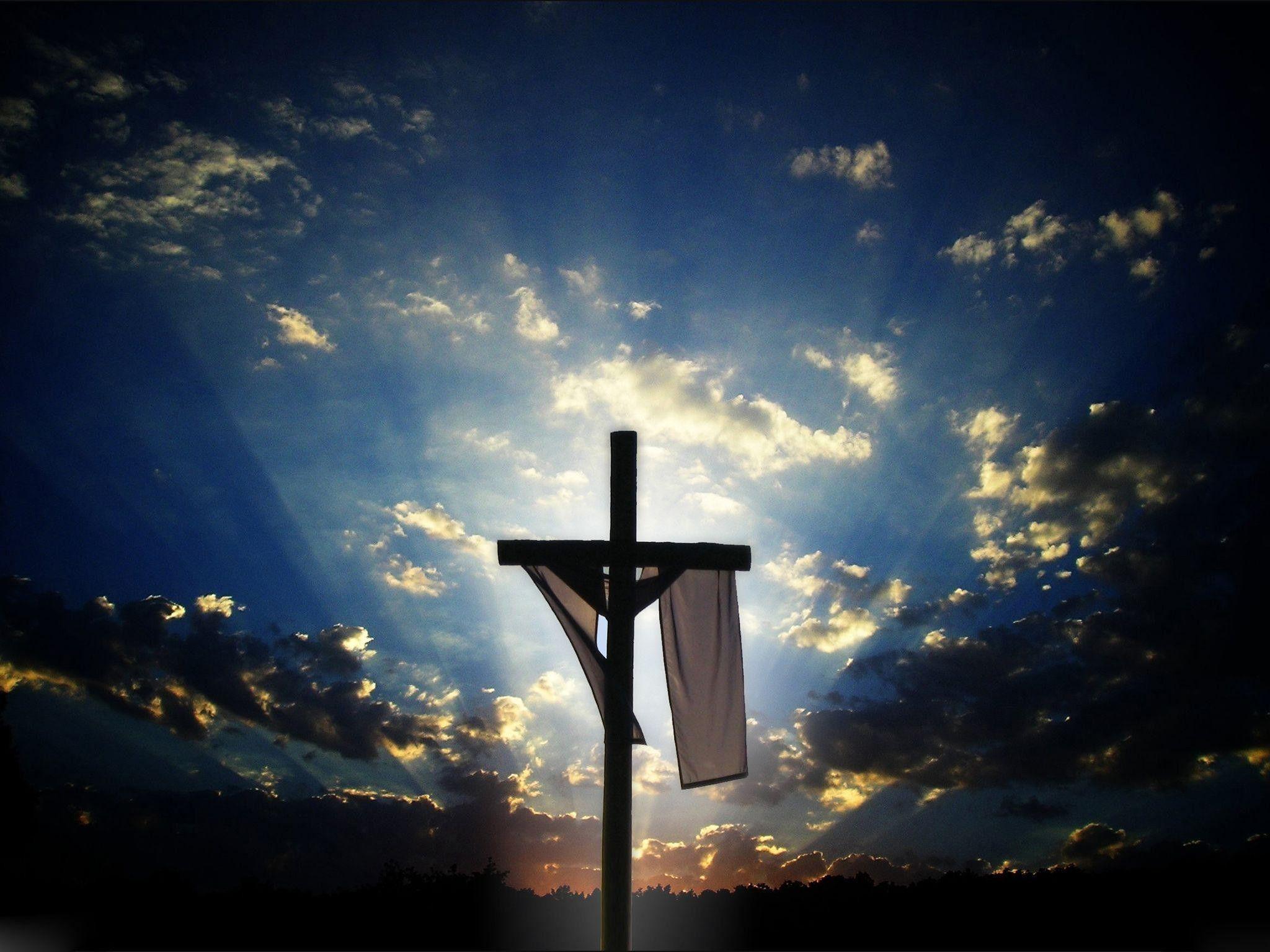 2048x1536 Jesus Christ On The Cross Wallpaper background picture