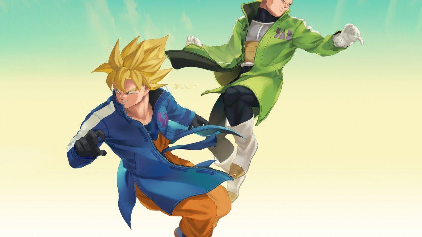 1366x768 Download 1366x768 Dragon Ball Super: Broly, Goku X Vegeta, Super Saiyan Wallpaper for Laptop, Notebook