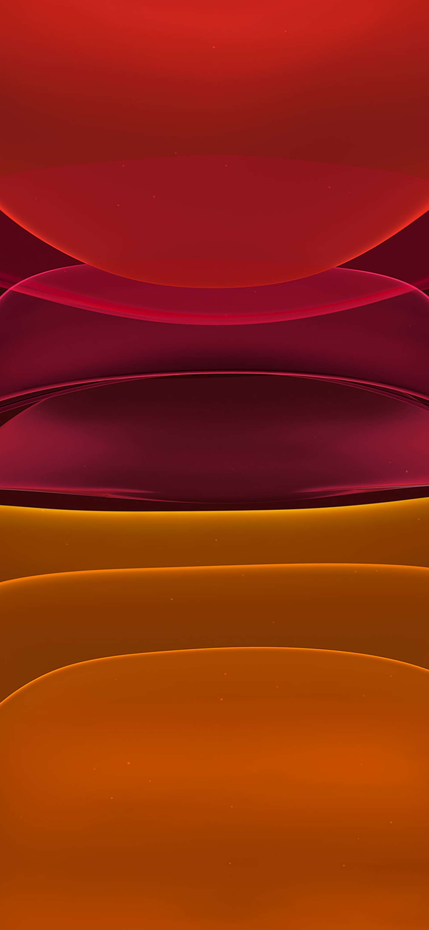 1436x3113 iPhone 11 Wallpaper HD Orange