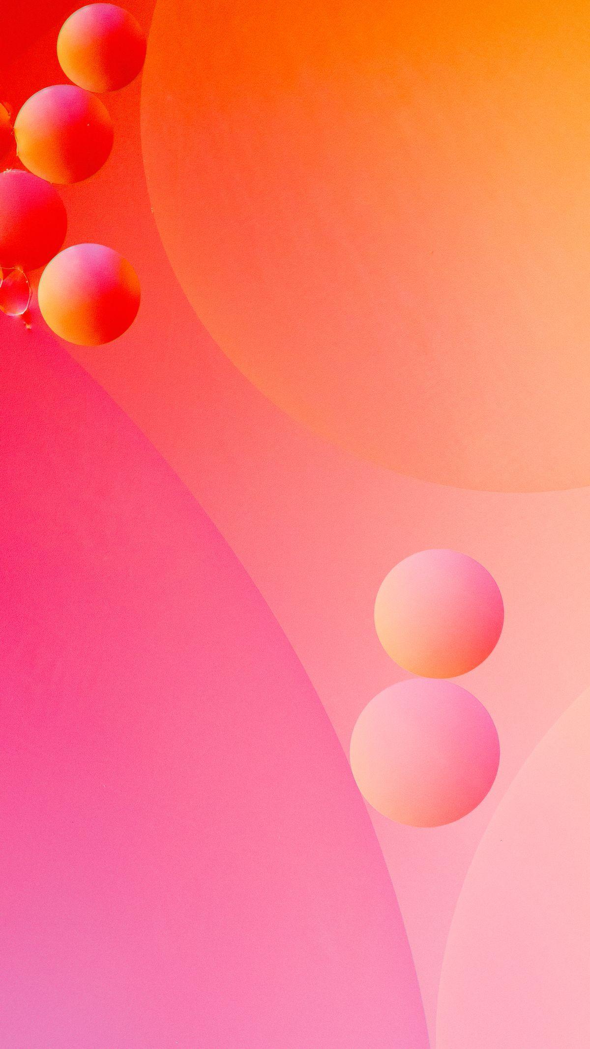 1200x2133 Wallpaper From The Verge 11 Pro Wallpaper Orange