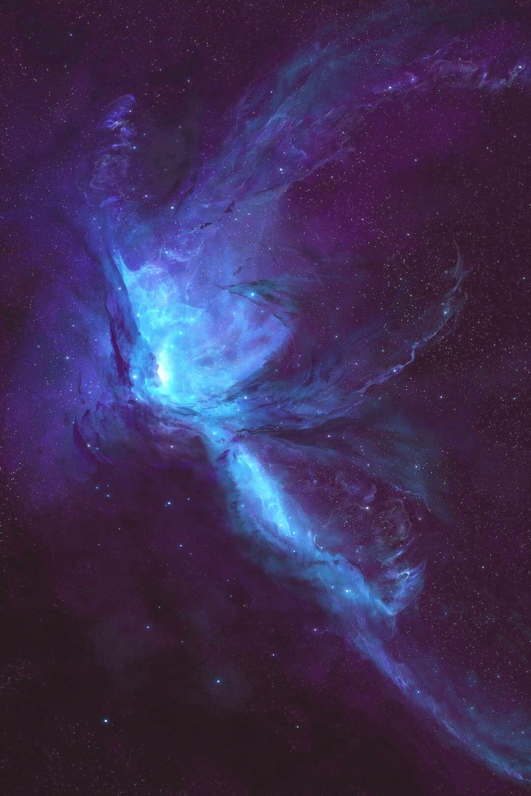 1080x1620 Cartoon Outer Space iPhone Wallpaper .