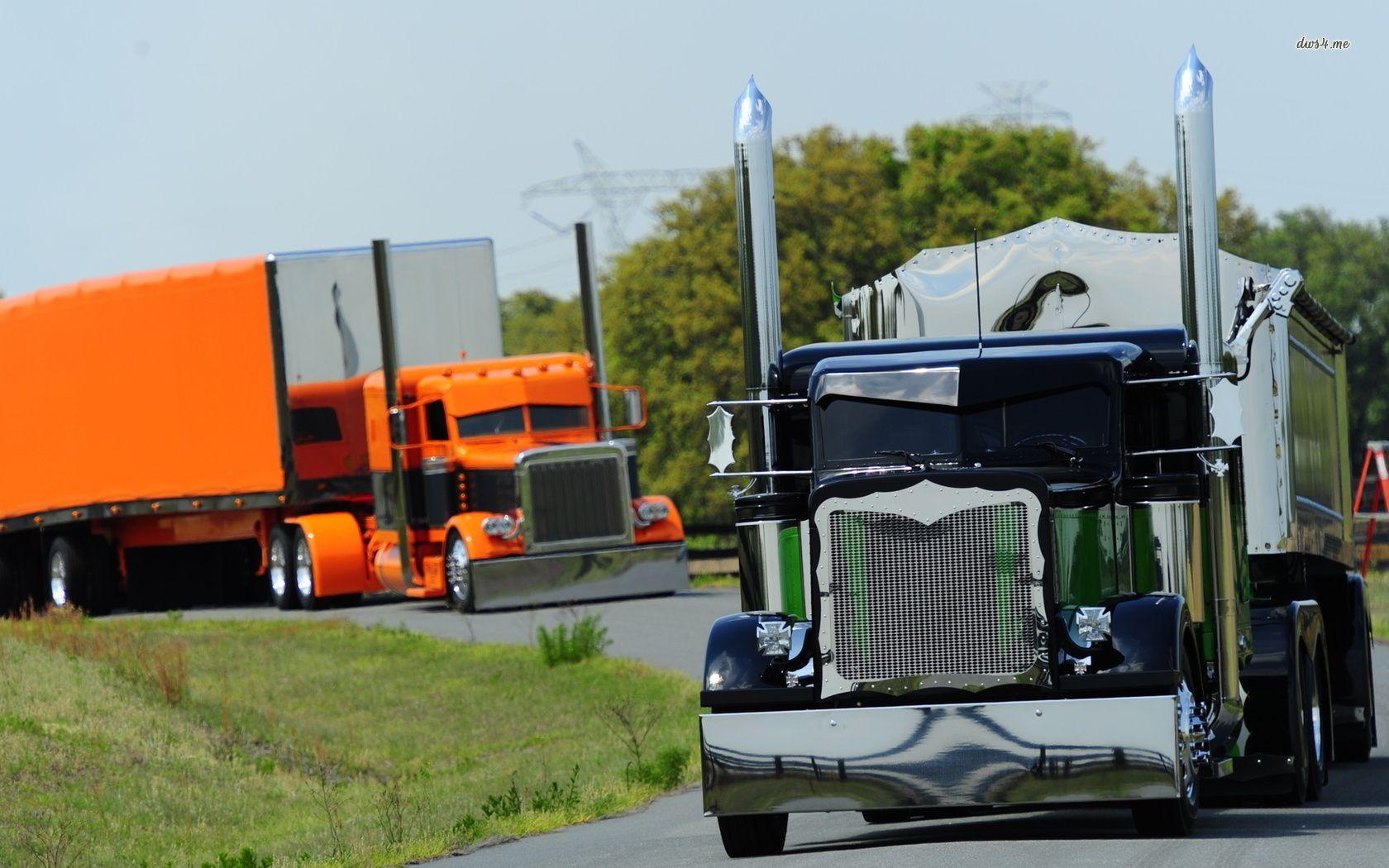 1680x1050 Peterbilt trucks HD wallpaper. Big trucks, Trucks, Peterbilt