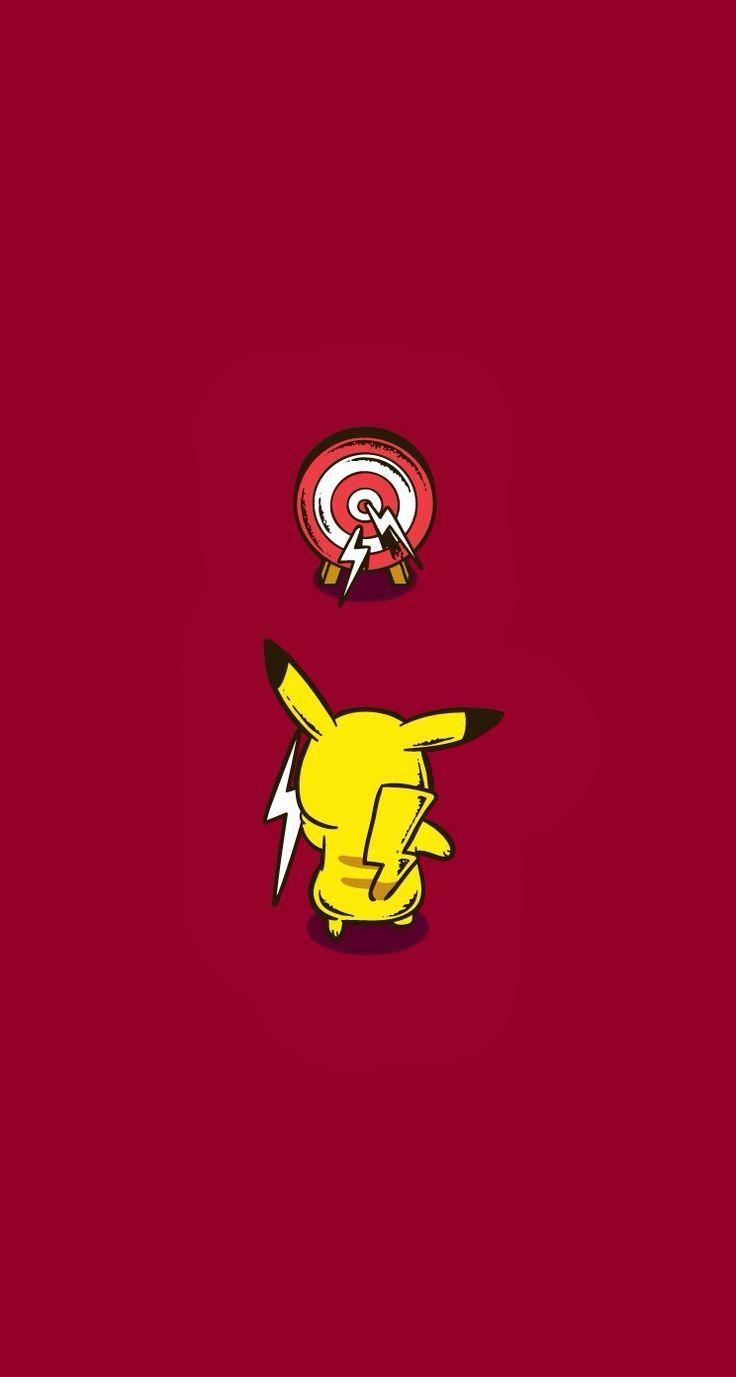 736x1377 Pikachu Thunder & funny iPhone wallpaper. iPhone
