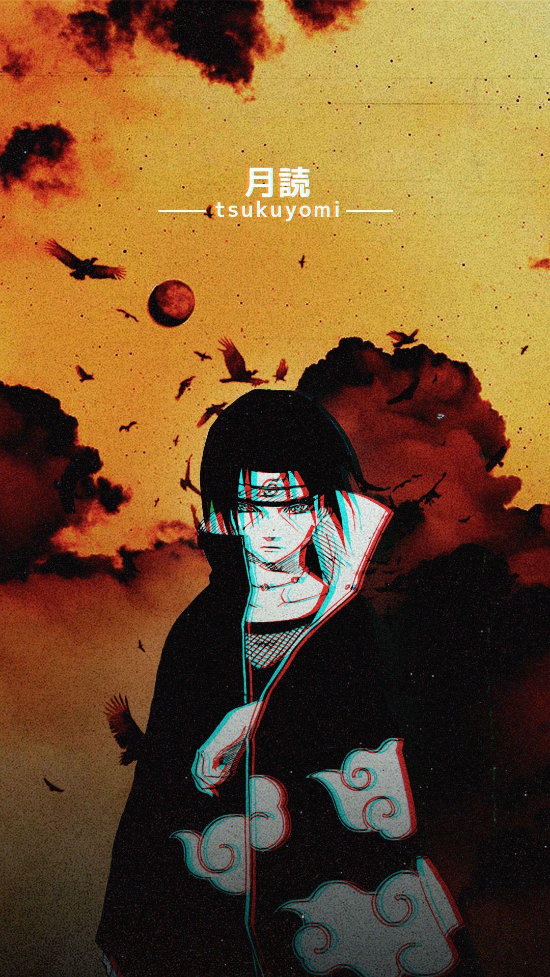 1080x1920 Tsukuyomi Itachi Mobile Wallpaper 1080x1920 (Artist: FarGho987)