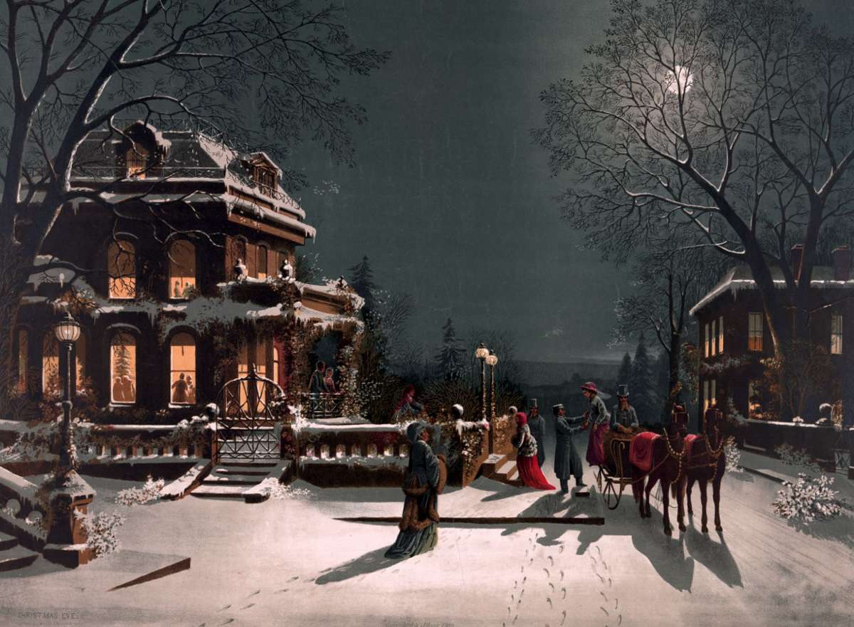 1200x881 Vintage Wallpaper Christmas Background