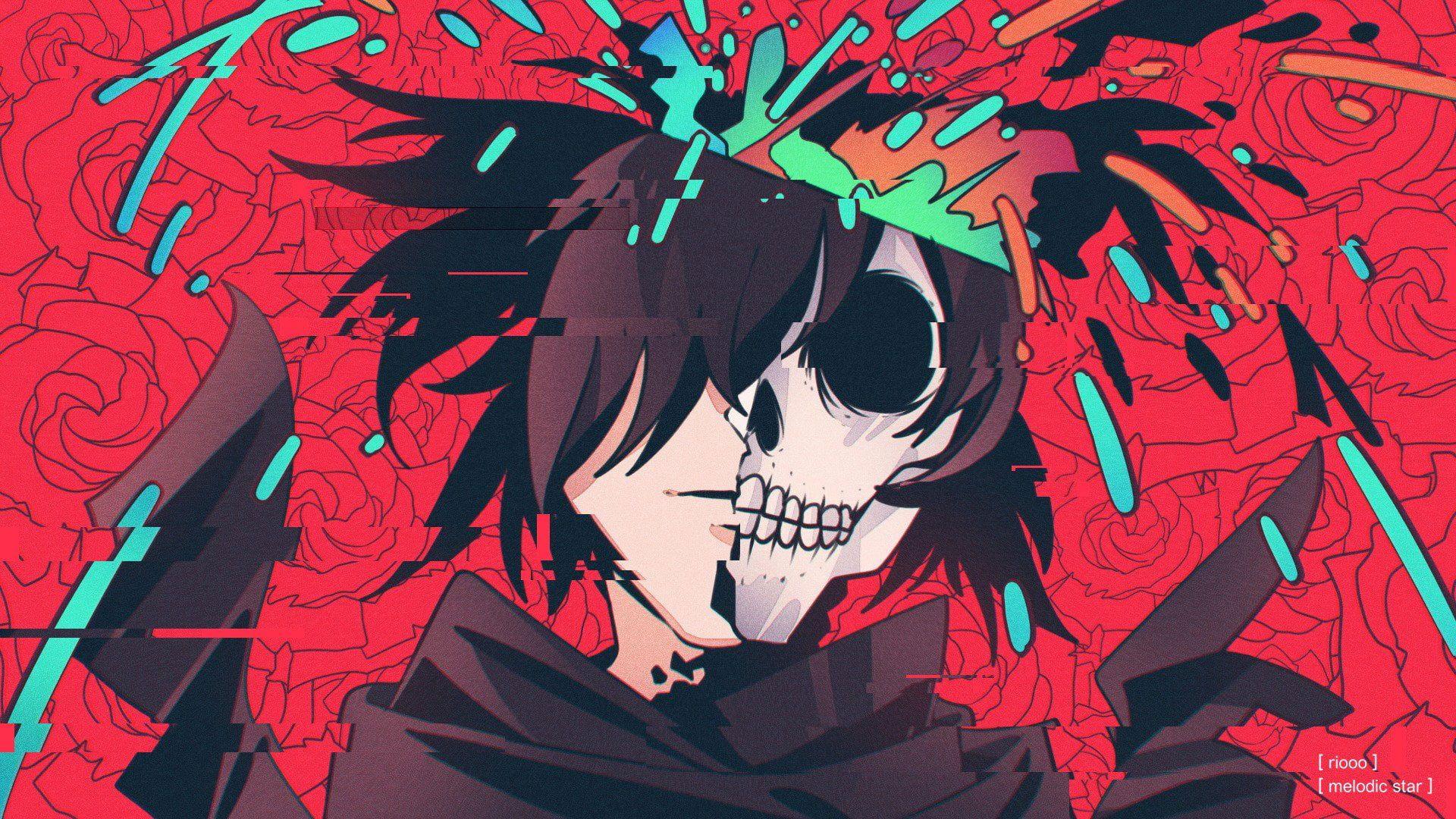 1920x1080 Anime wallpaper, Dororo, Glitch Art, Hyakkimaru (Dororo), Skull • Wallpaper For You HD Wallpaper For Desktop & Mobile