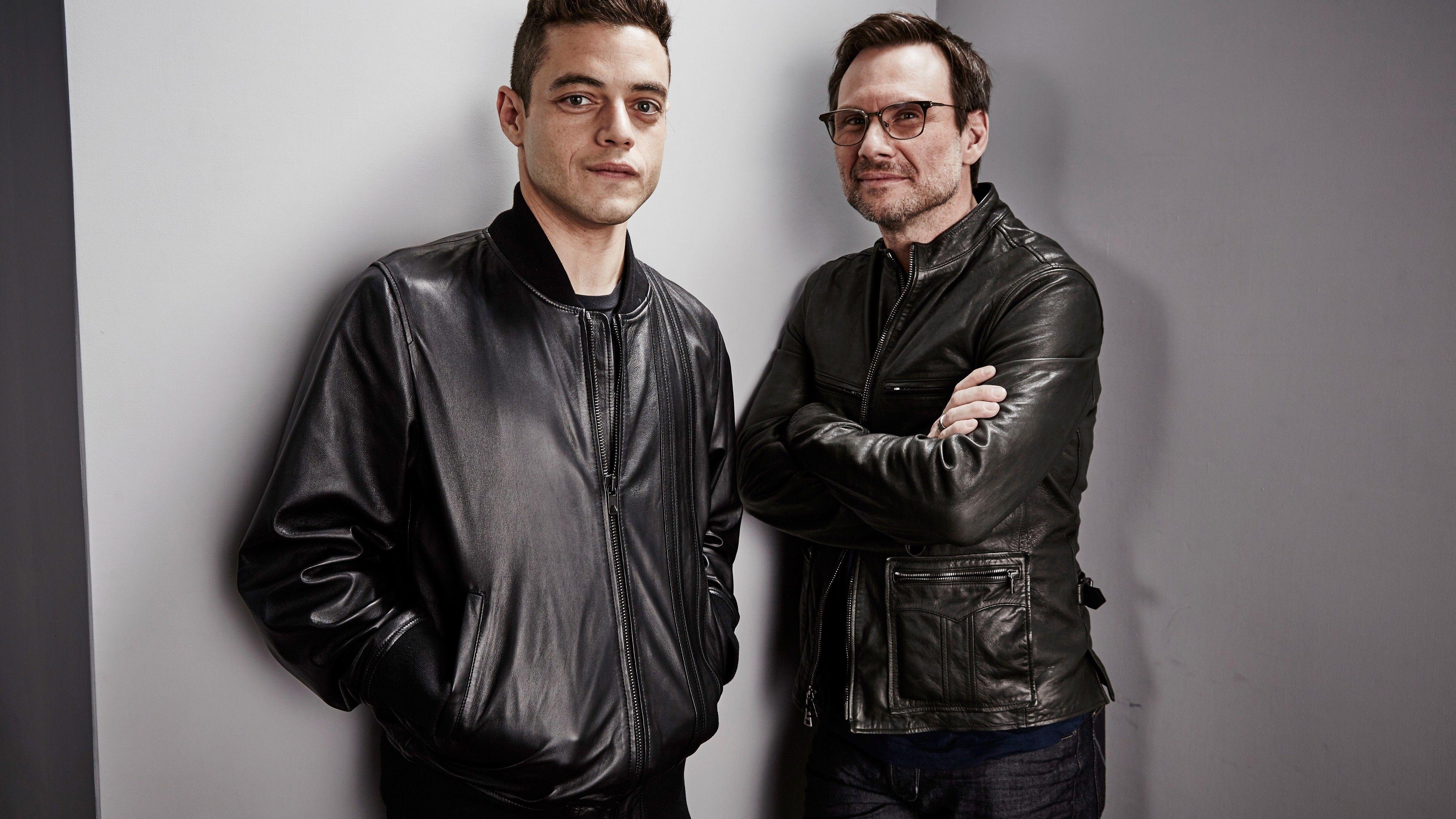 3840x2160 Wallpaper Mr. Robot 2 season, Emmy christian slater, elliot alderson, Rami Malek, best TV series, Movies