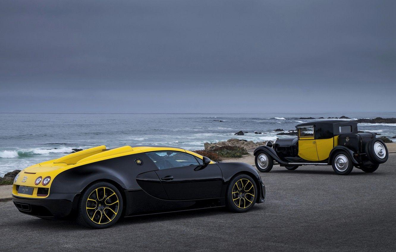 1332x850 Wallpaper Bugatti, Veyron, Black Yellow, Veyron Grand Sport Roadster Vitesse One Of One Image For Desktop, Section Bugatti