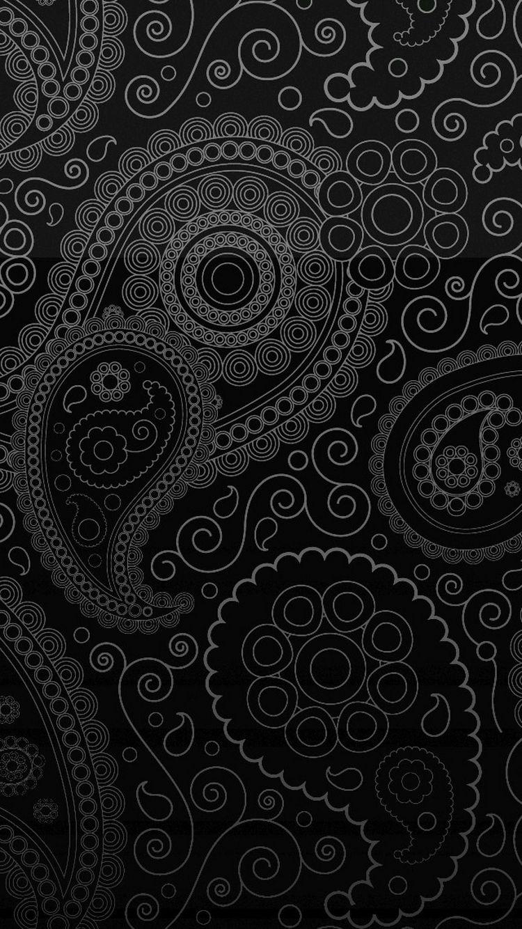 Black Pattern iPhone Wallpapers - Top Free Black Pattern iPhone ...