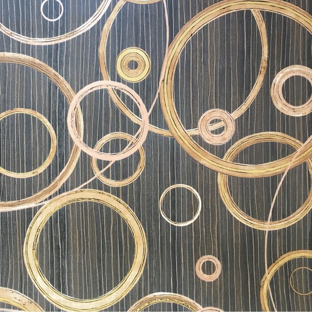 1000x1000 LW832 Wallpaper Black and Gold