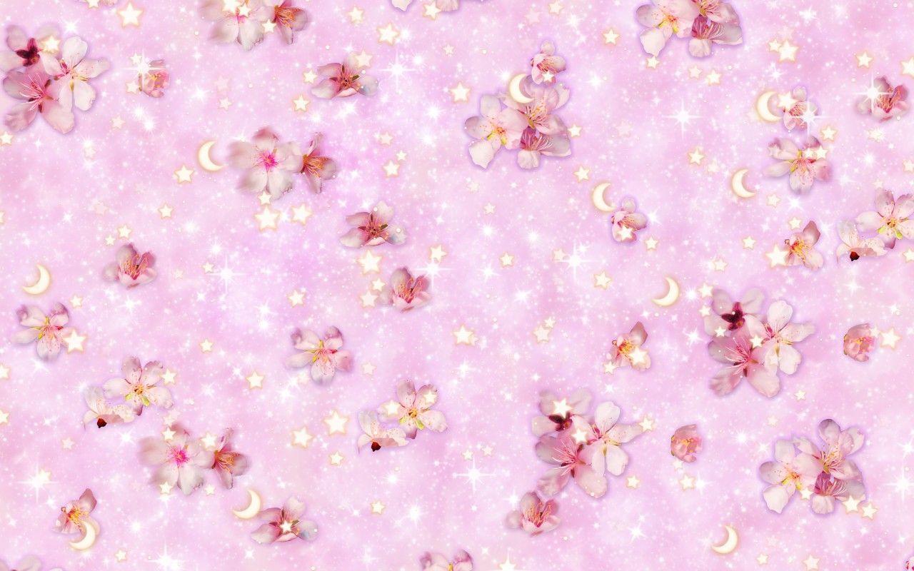 1280x800 Cute flower pink wallpaper desktop. Pink wallpaper desktop, Pink wallpaper, Wallpaper