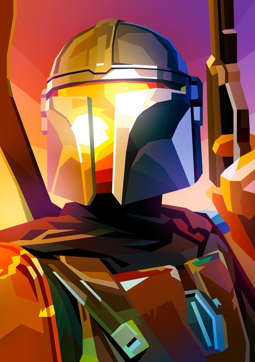 848x1200 Mandalorian Wallpaper