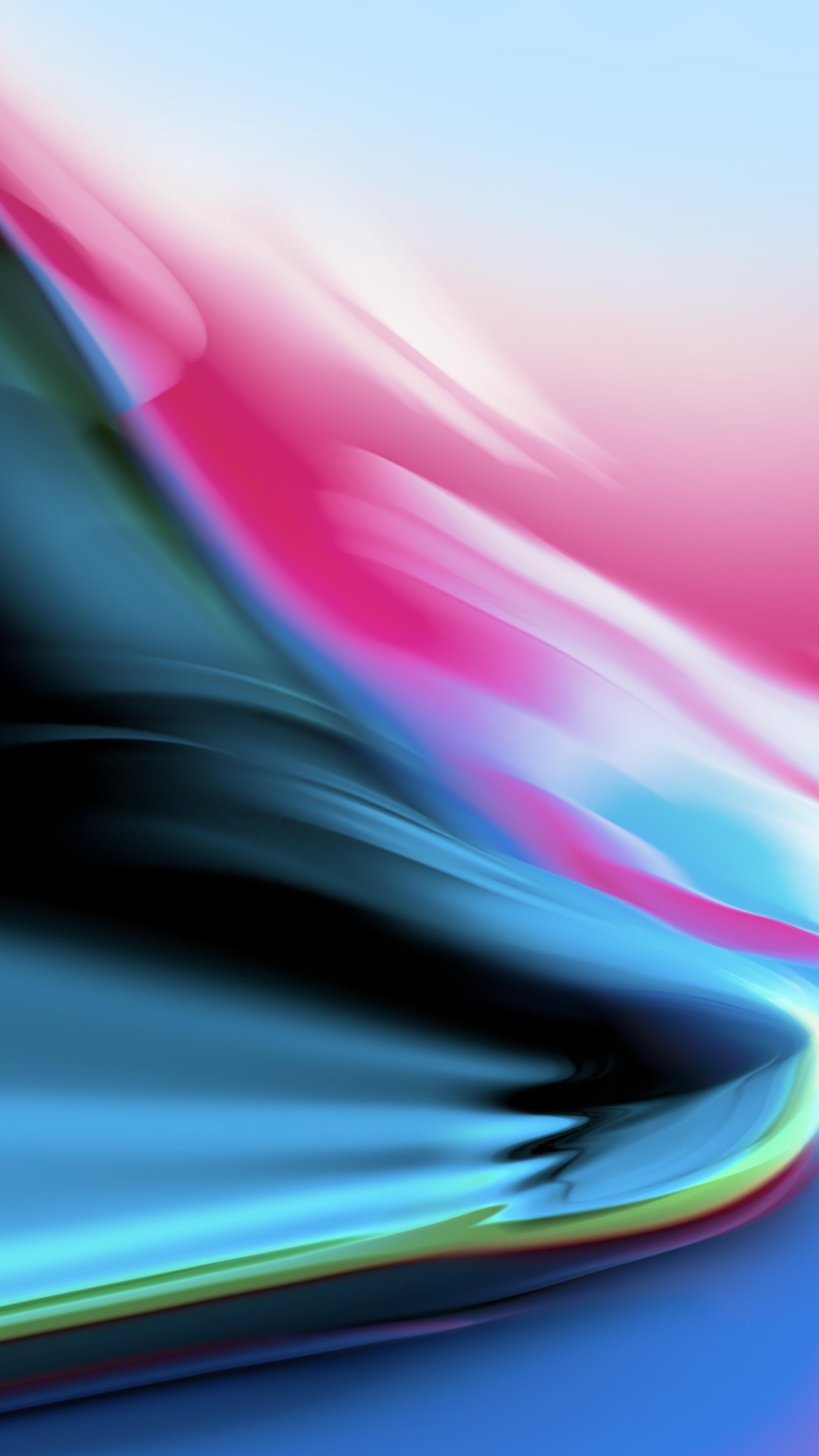 2160x3840 iOS 11 Aura Silver Granite Sony Xperia X, XZ, Z5 Premium Wallpaper, HD Abstract 4K Wallpaper, Image, Photo and Background