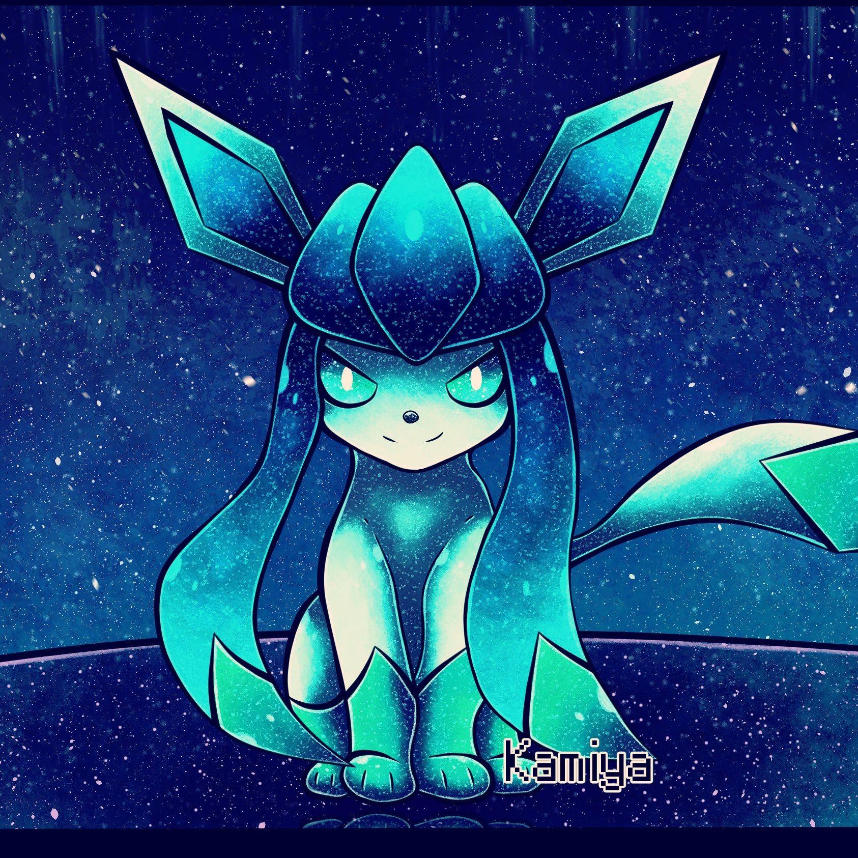 1686x1686 Pokemon Shiny Glaceon .
